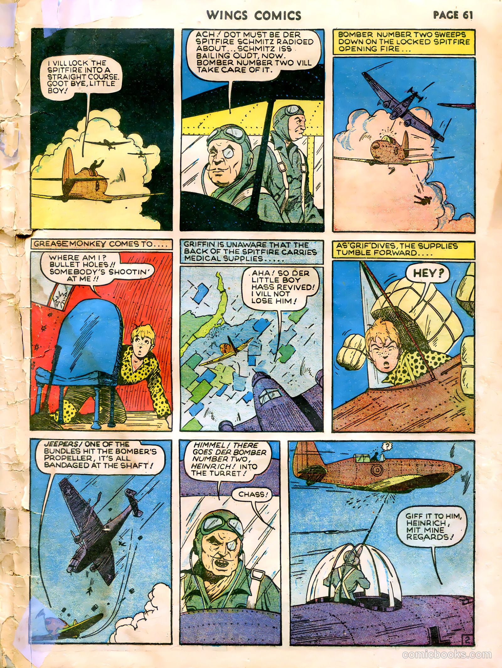Wings Comics #5 — page 63 of 68