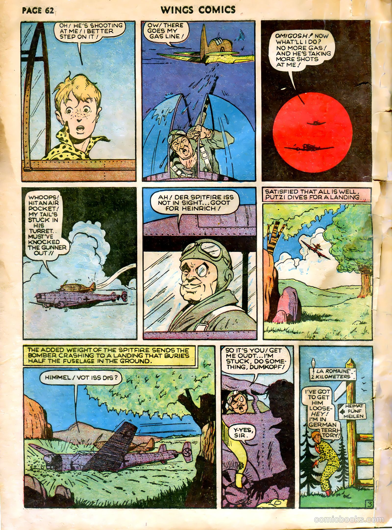 Wings Comics #5 — page 64 of 68