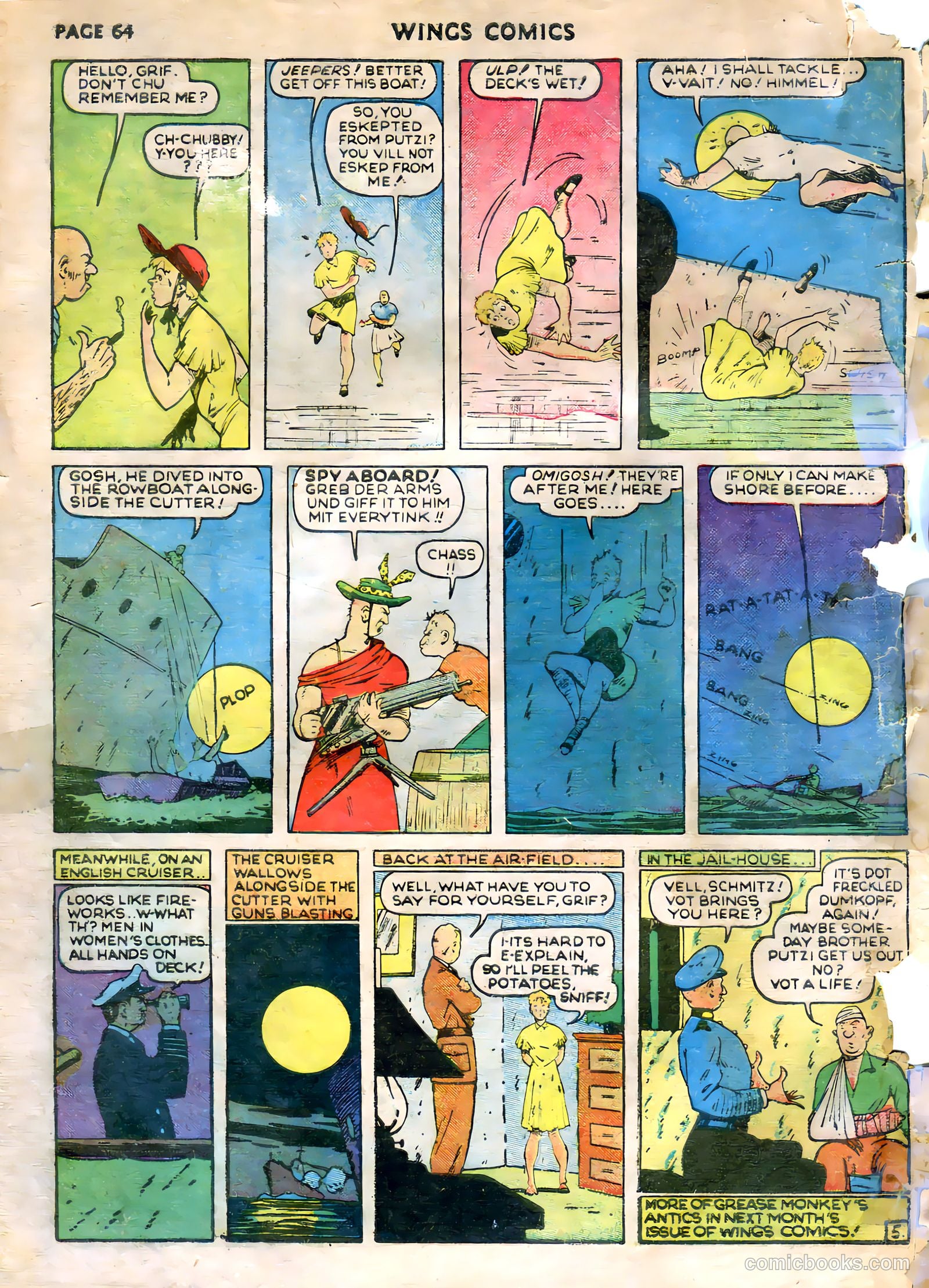Wings Comics #5 — page 66 of 68