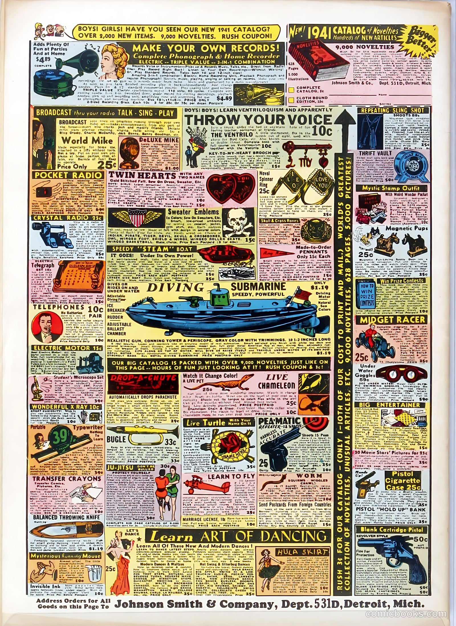 Wings Comics #5 — page 68 of 68