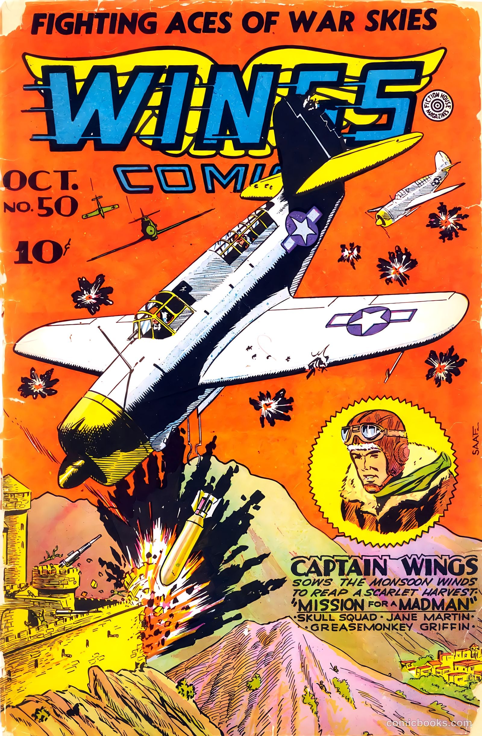 Wings Comics #50 — page 1 of 52