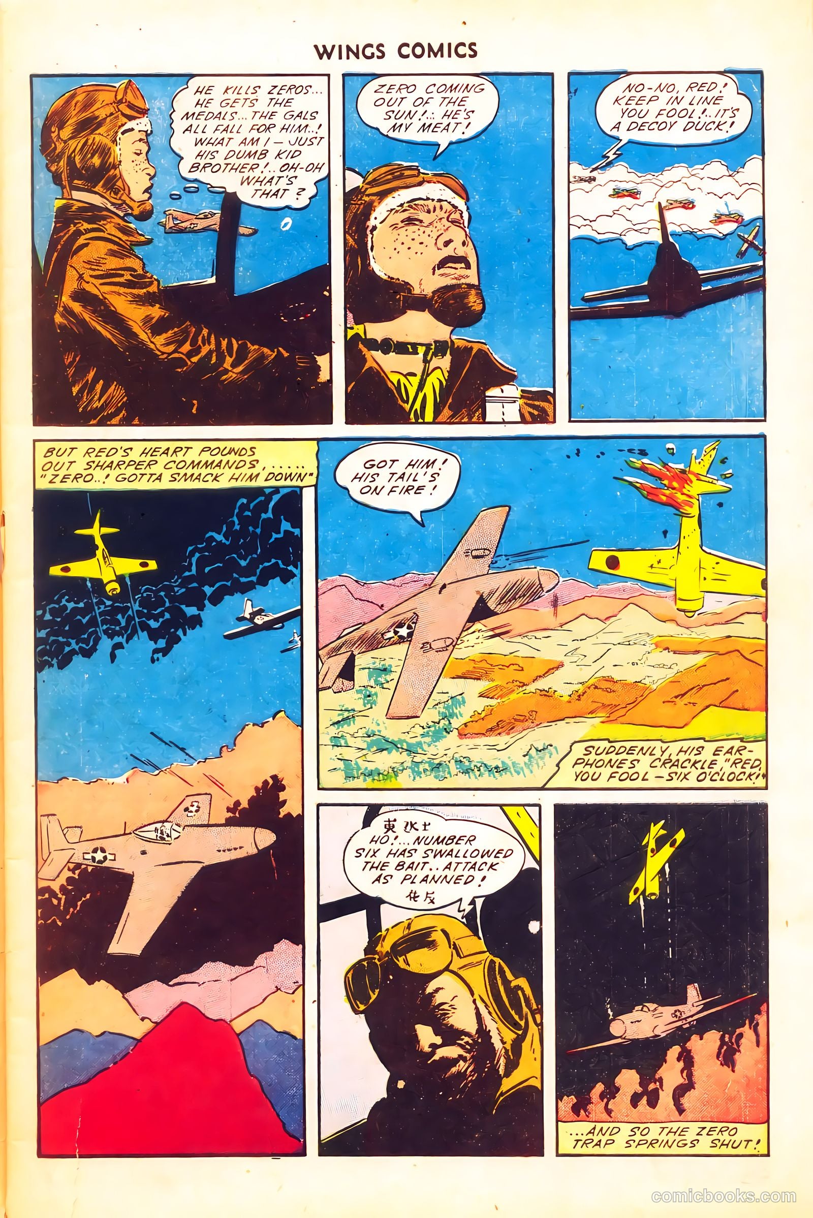 Wings Comics #50 — page 5 of 52