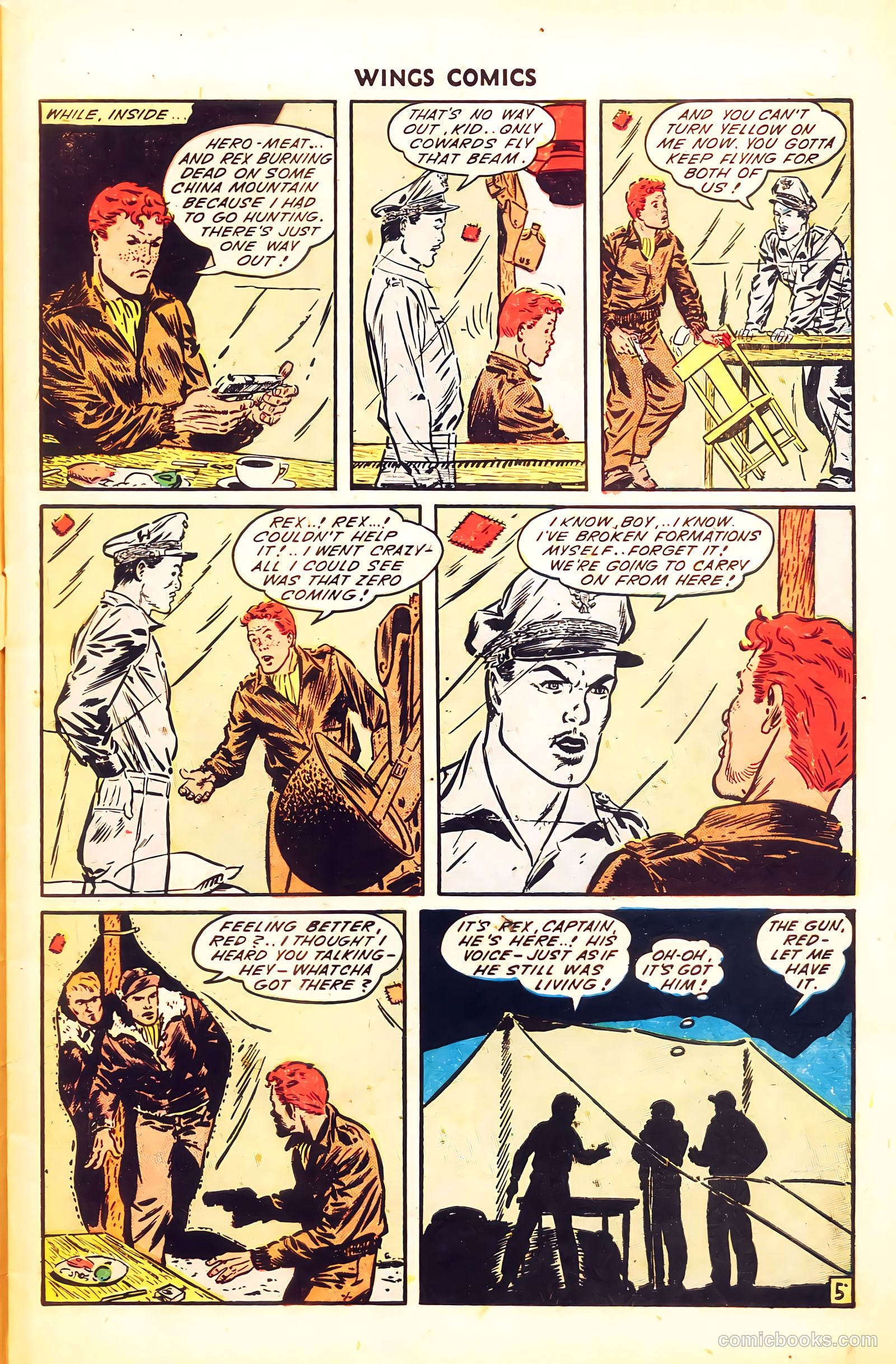 Wings Comics #50 — page 7 of 52