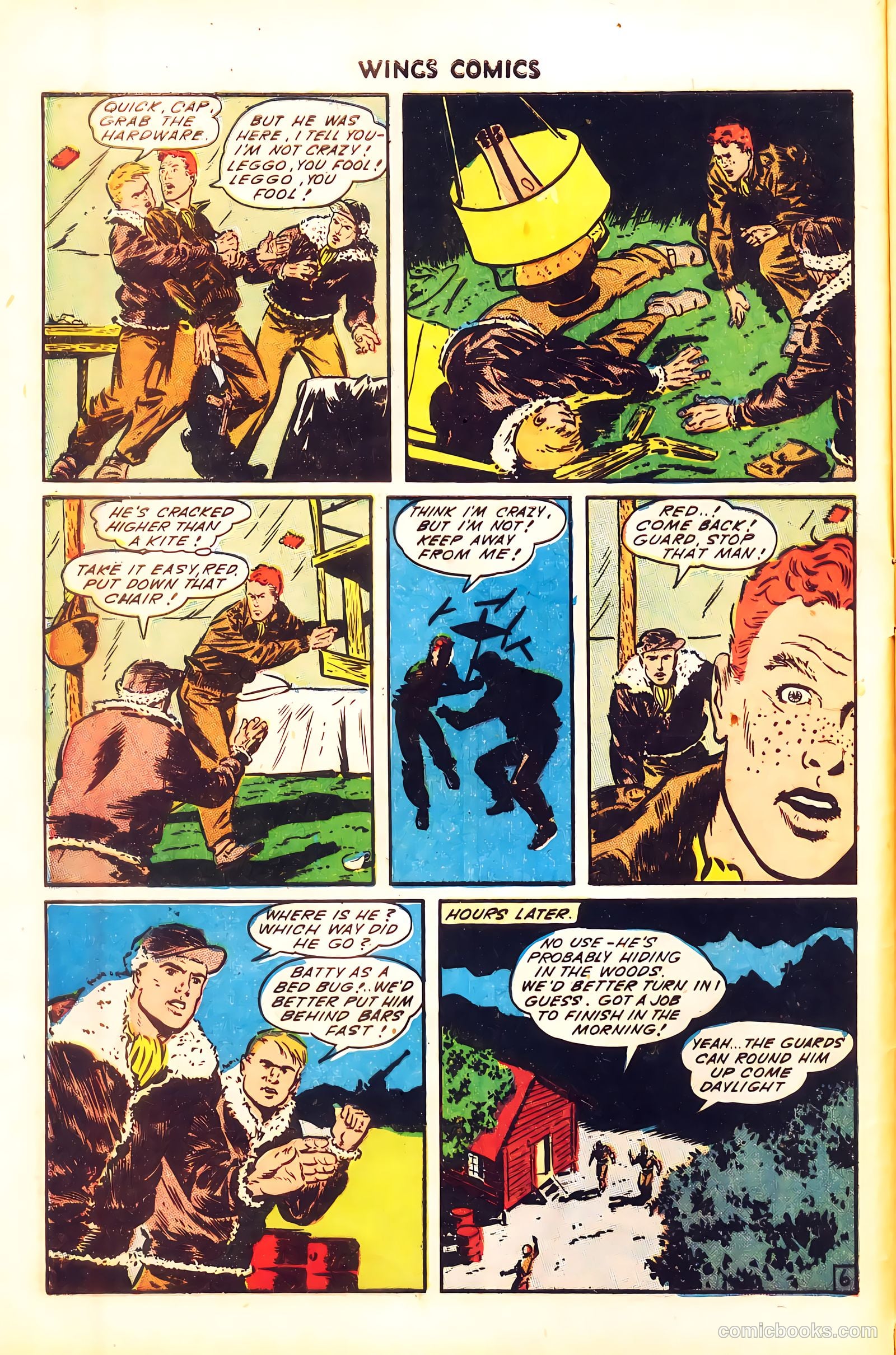 Wings Comics #50 — page 8 of 52