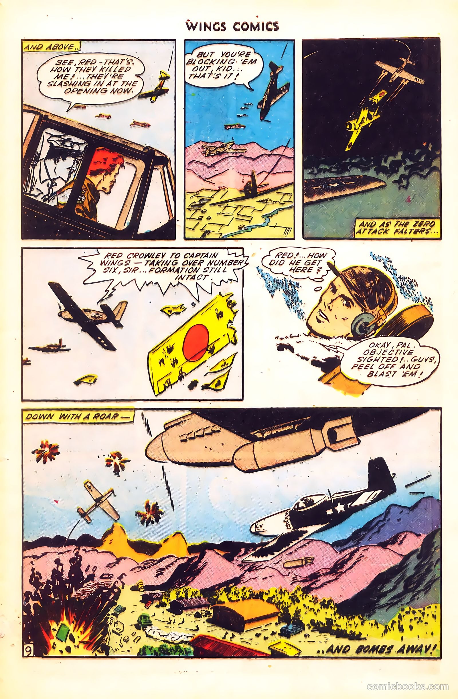 Wings Comics #50 — page 11 of 52