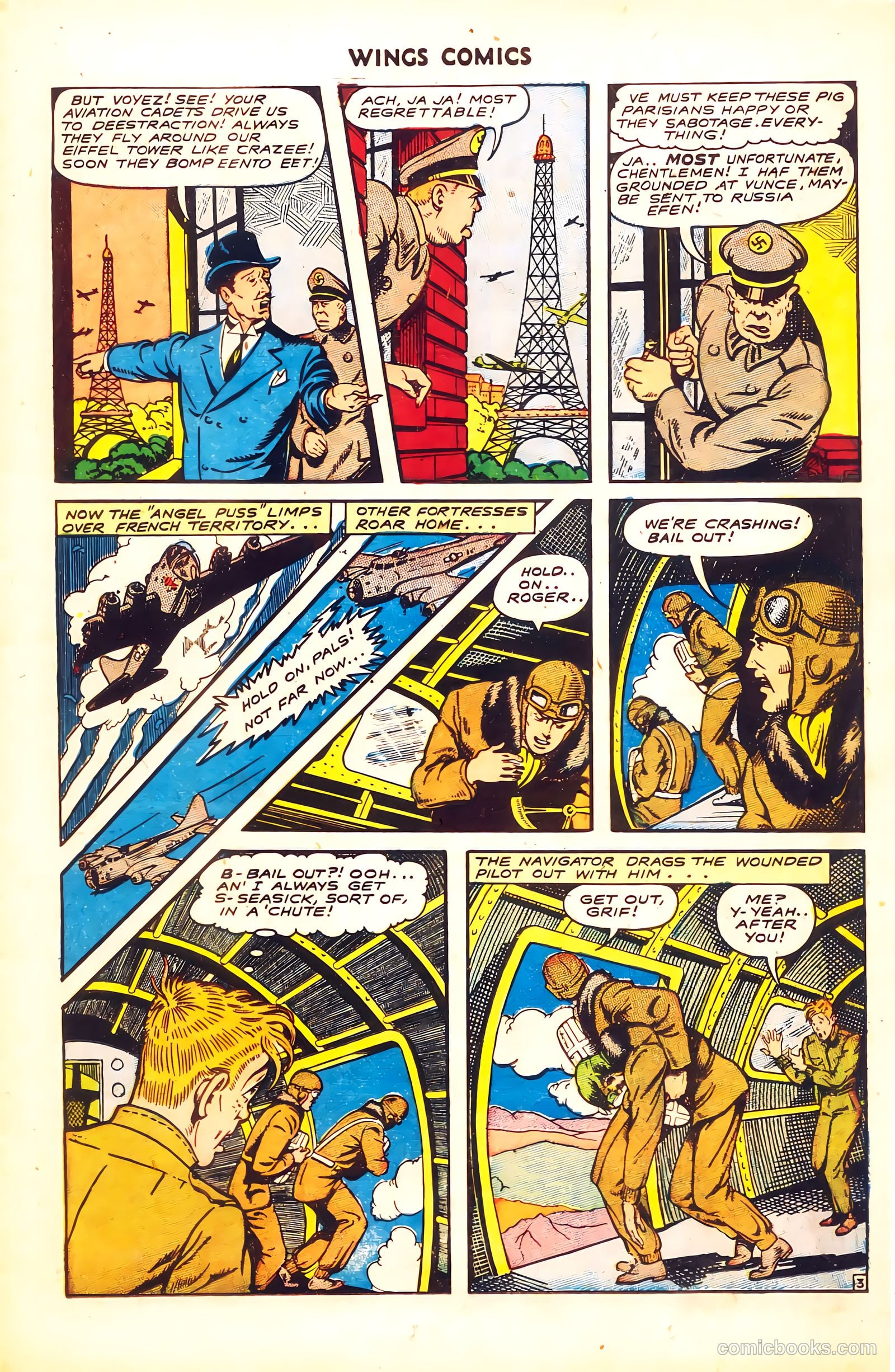 Wings Comics #50 — page 15 of 52