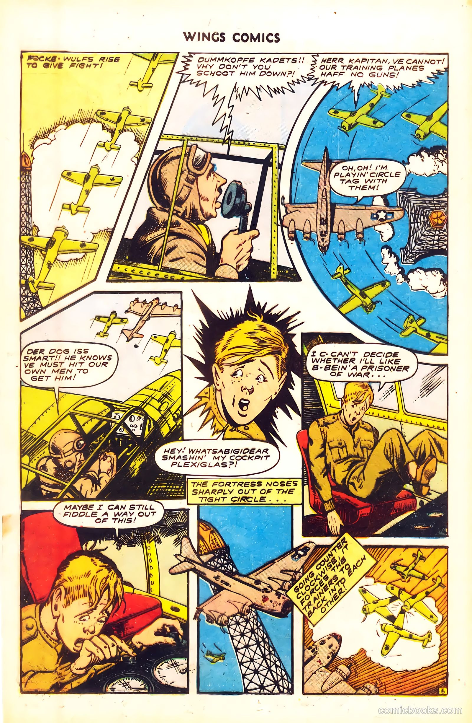 Wings Comics #50 — page 18 of 52