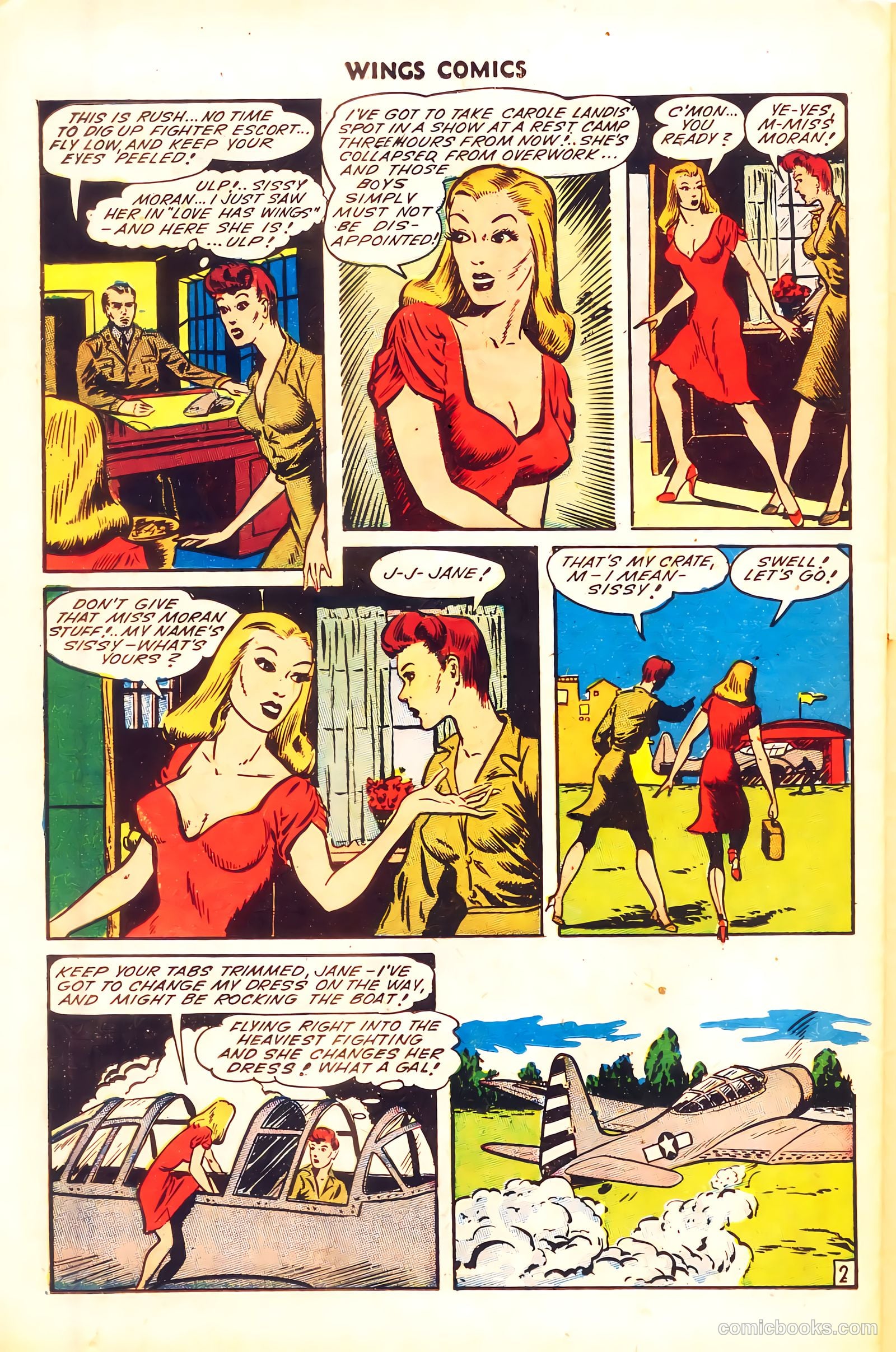 Wings Comics #50 — page 38 of 52