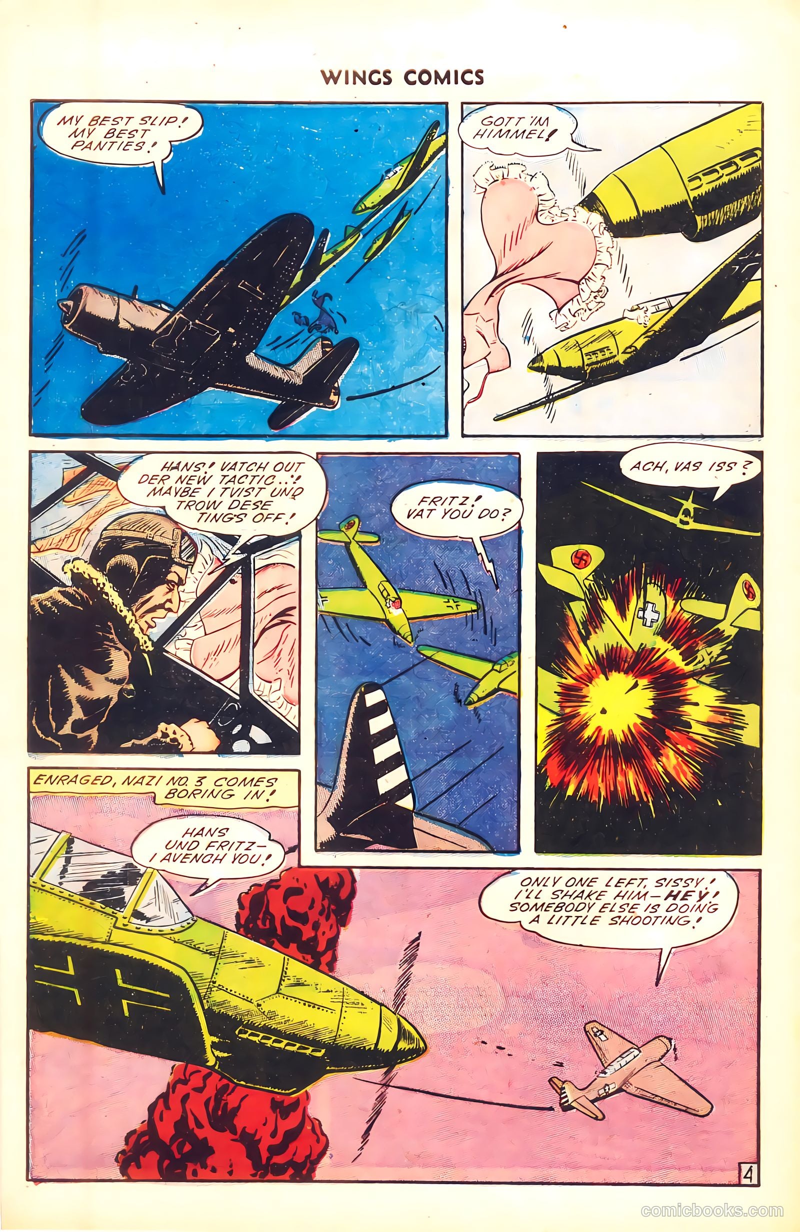 Wings Comics #50 — page 40 of 52