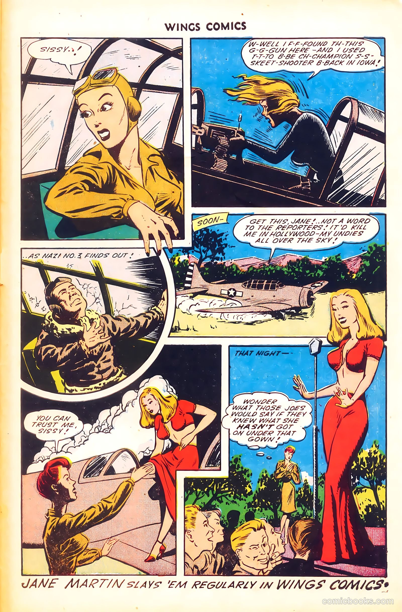 Wings Comics #50 — page 41 of 52
