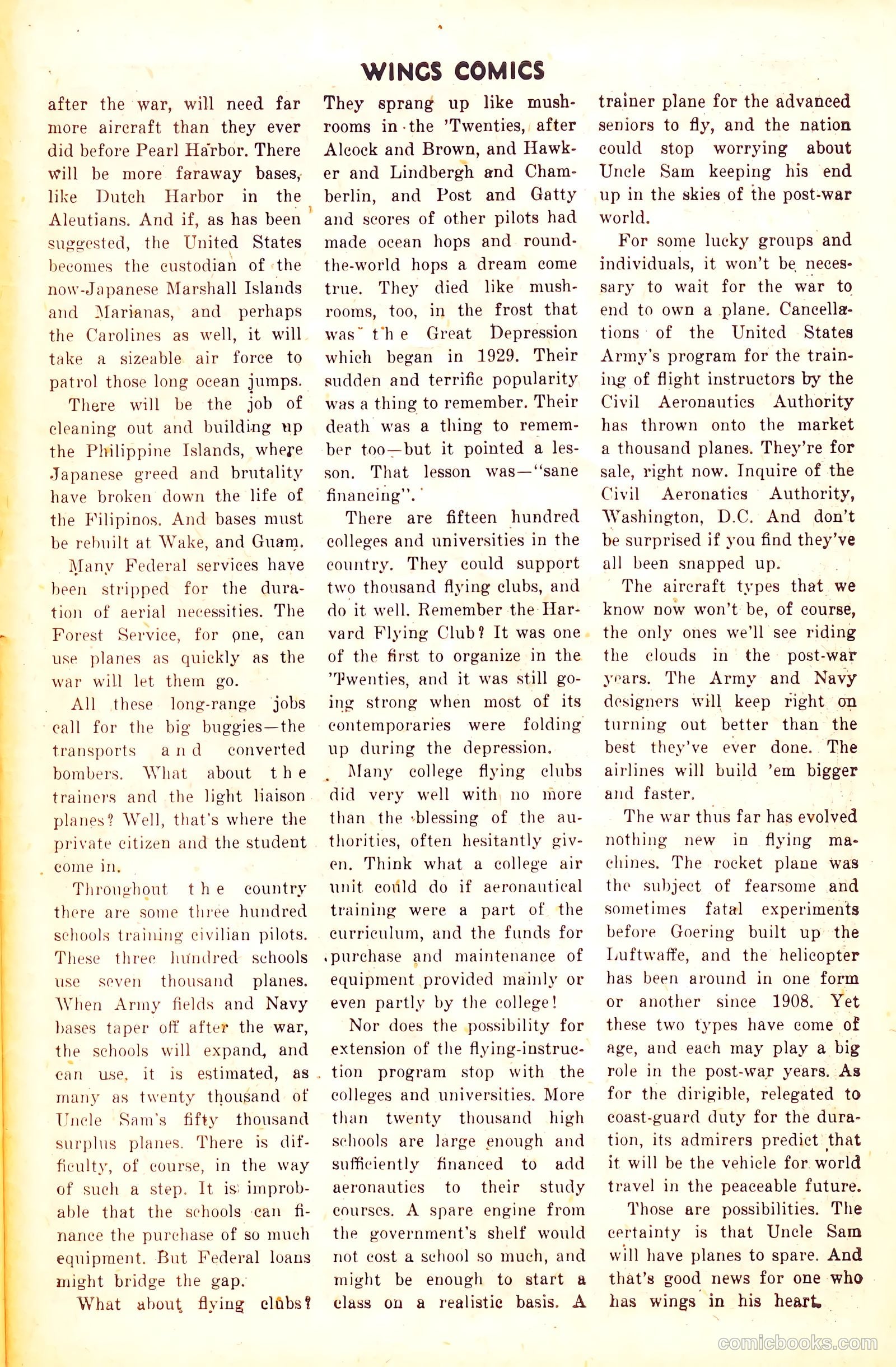Wings Comics #50 — page 43 of 52