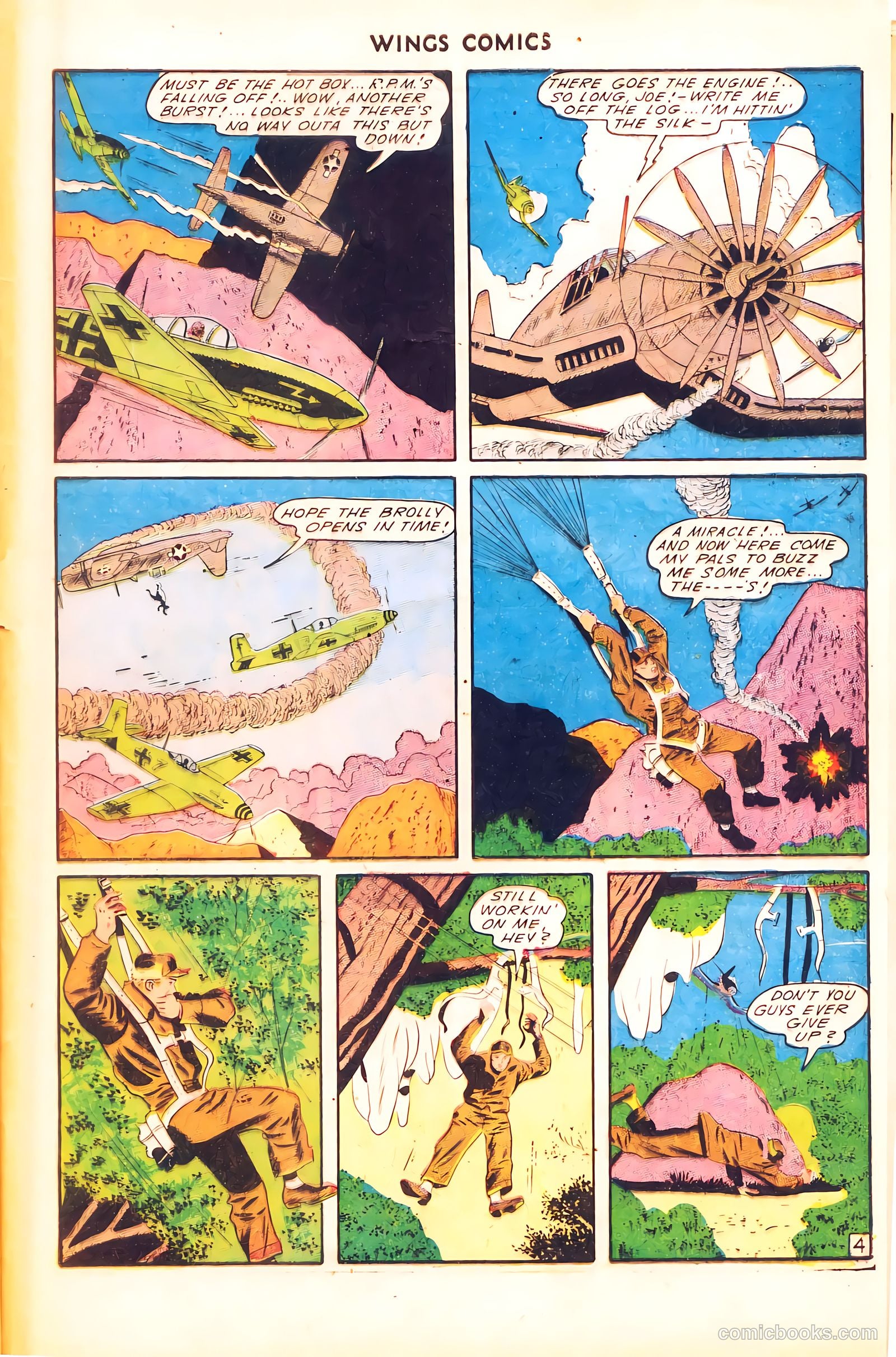 Wings Comics #50 — page 47 of 52