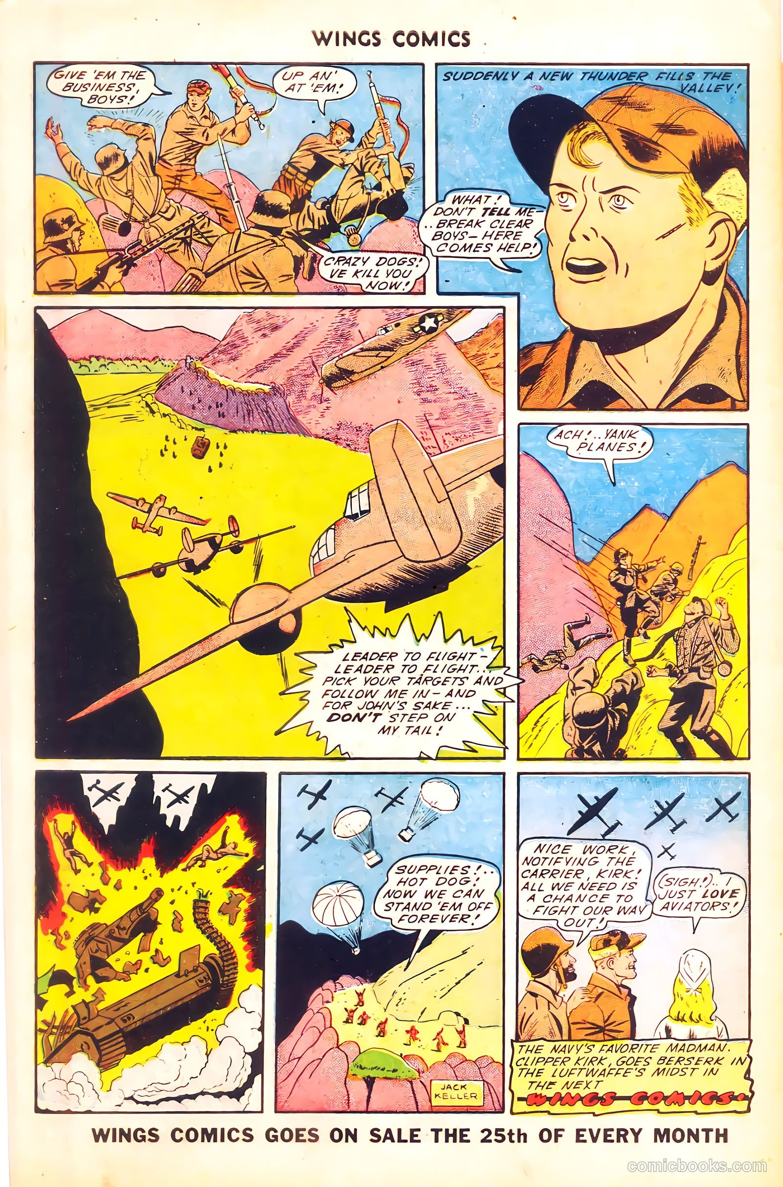 Wings Comics #50 — page 50 of 52