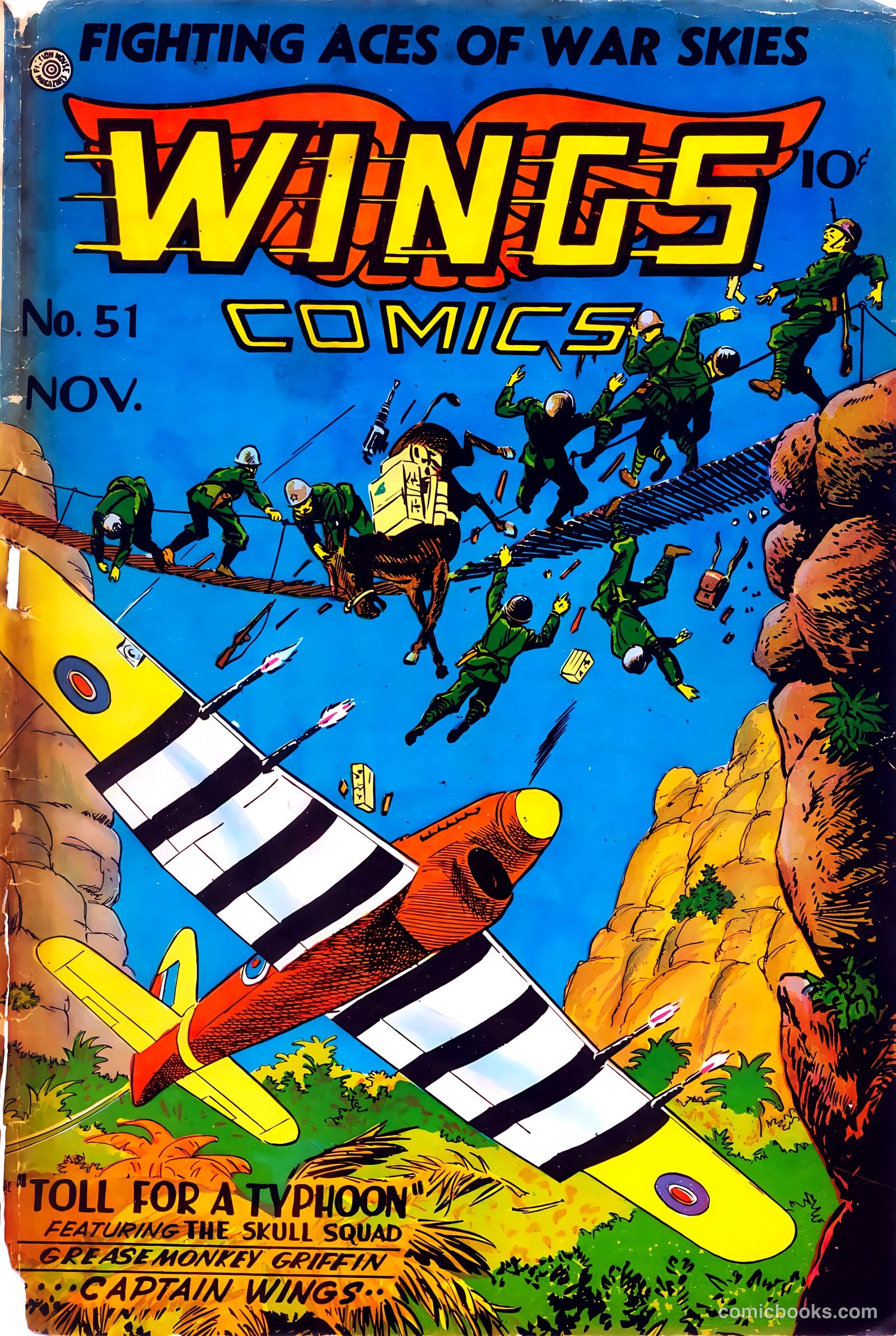 Wings Comics #51 — page 1 of 52
