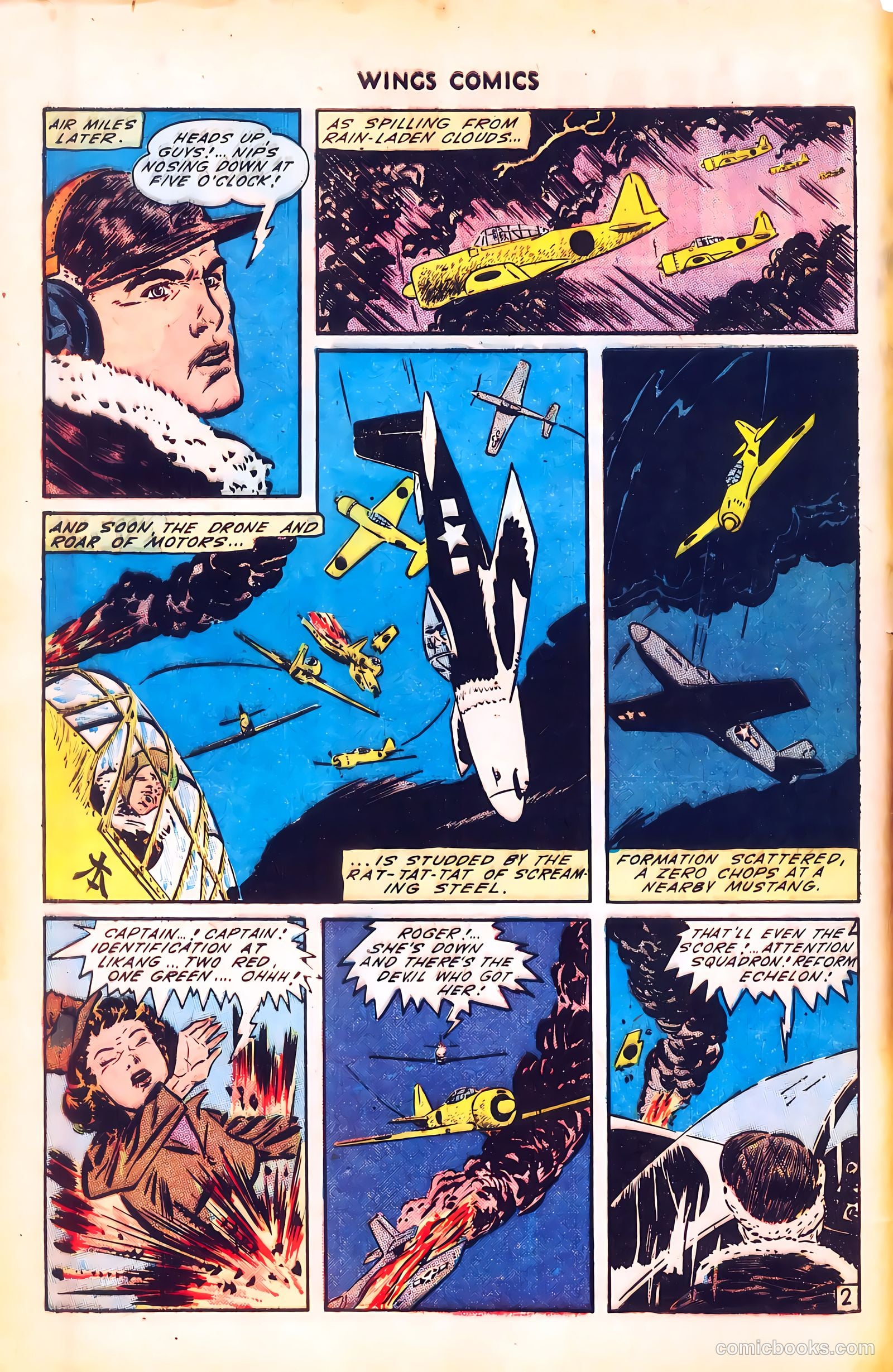 Wings Comics #51 — page 4 of 52