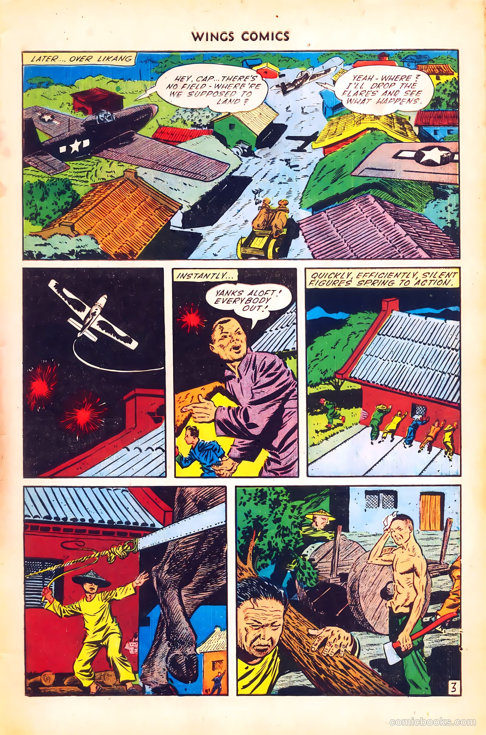 Wings Comics #51 — page 5 of 52