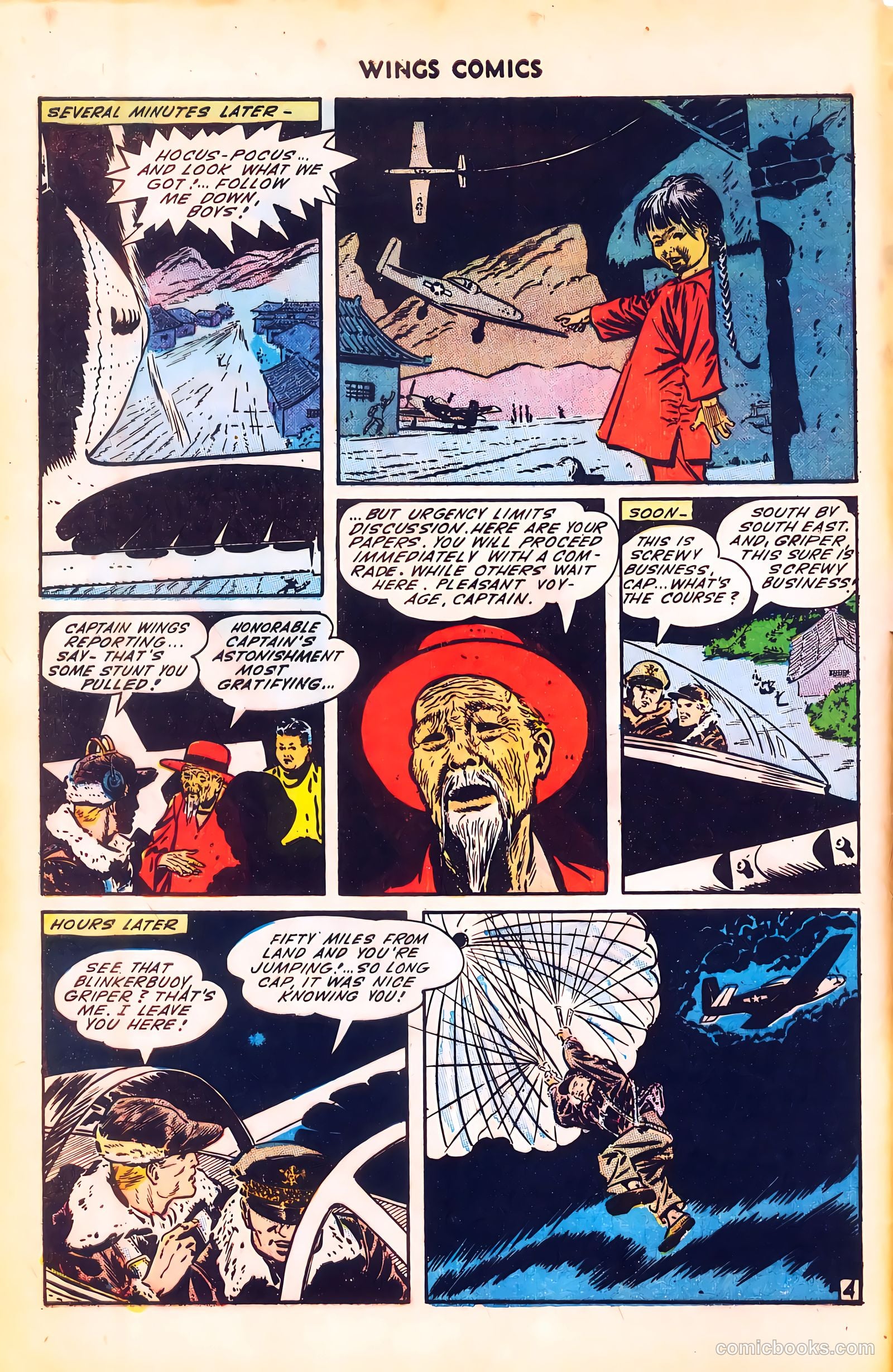 Wings Comics #51 — page 6 of 52
