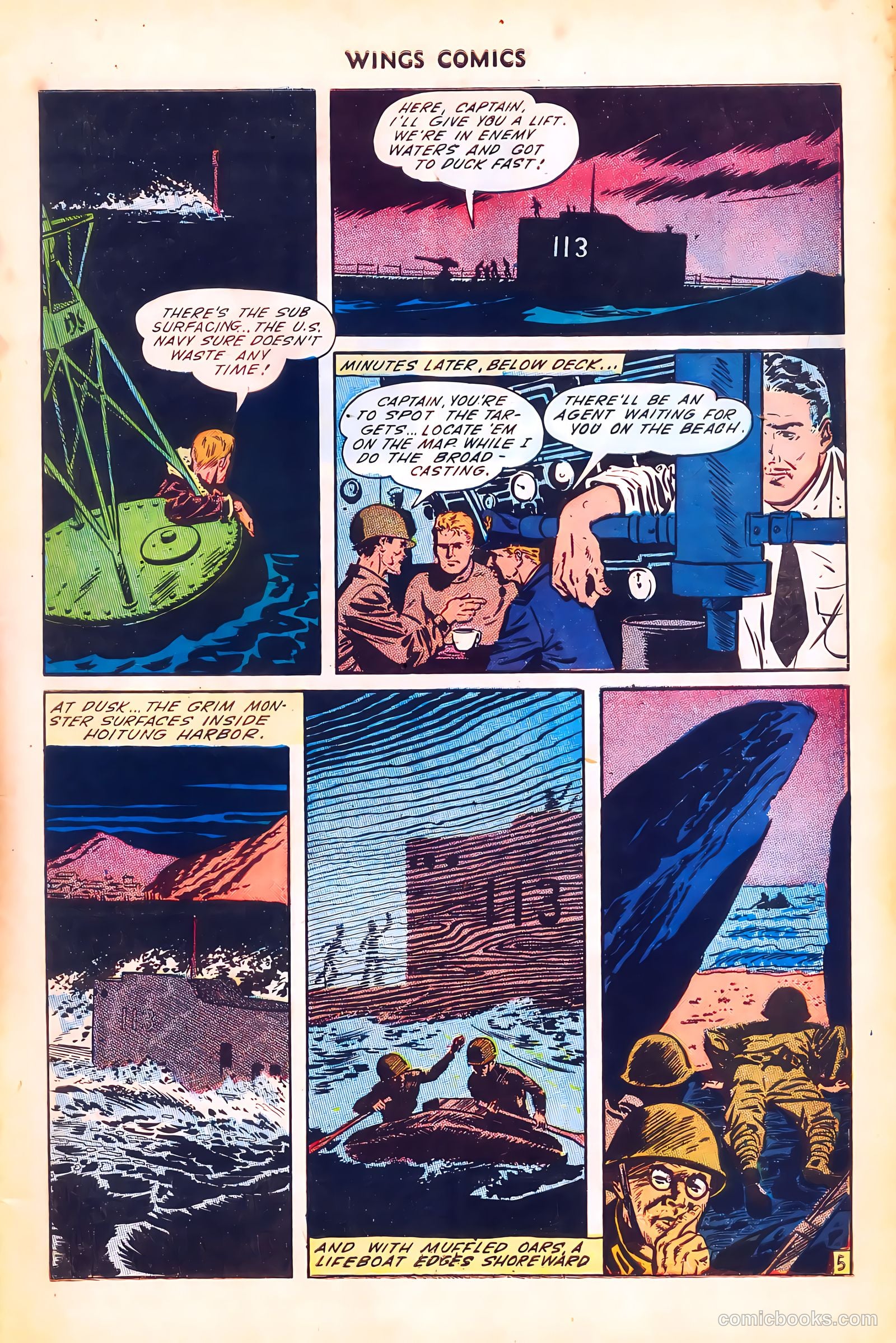 Wings Comics #51 — page 7 of 52