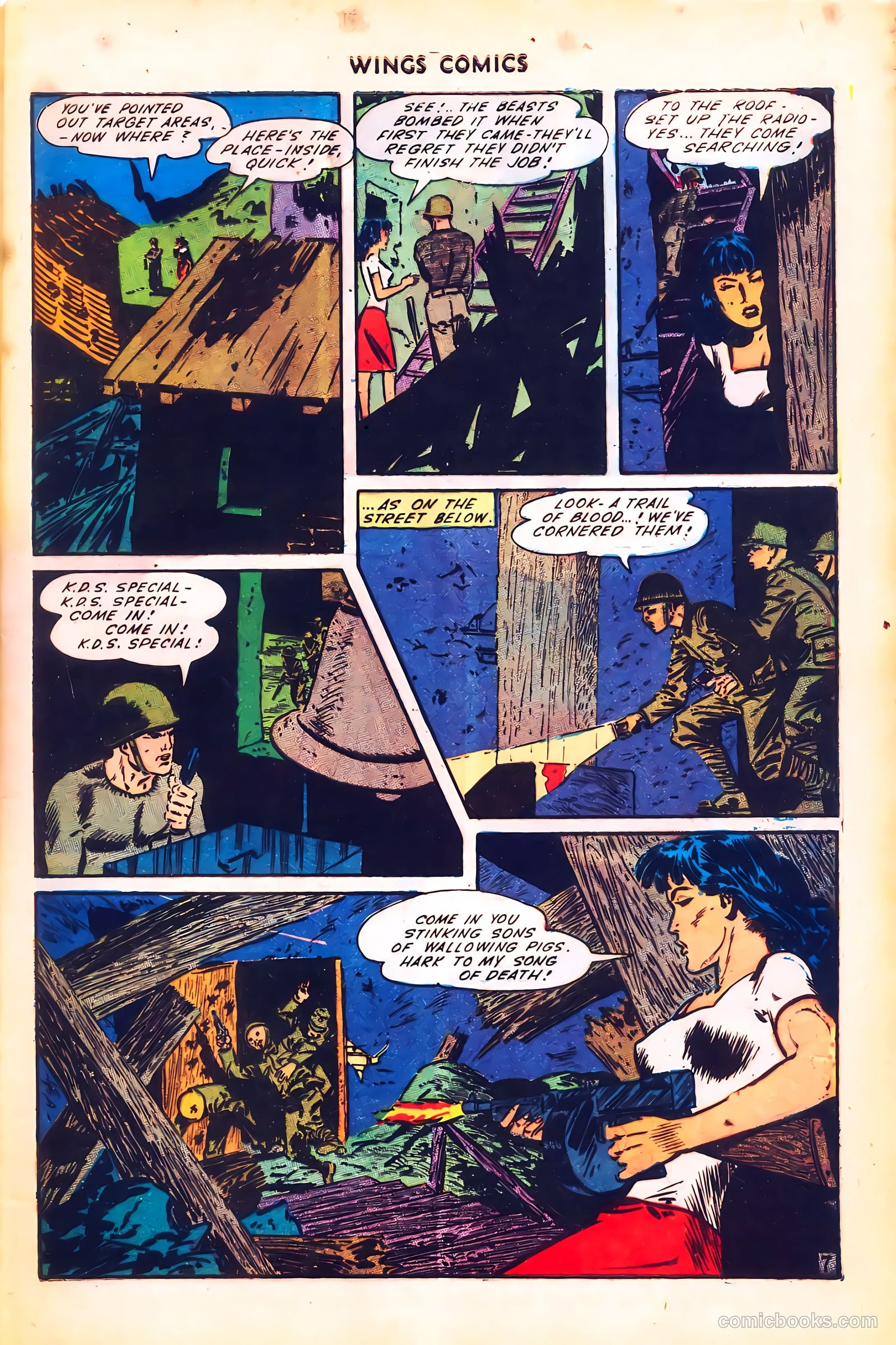Wings Comics #51 — page 9 of 52