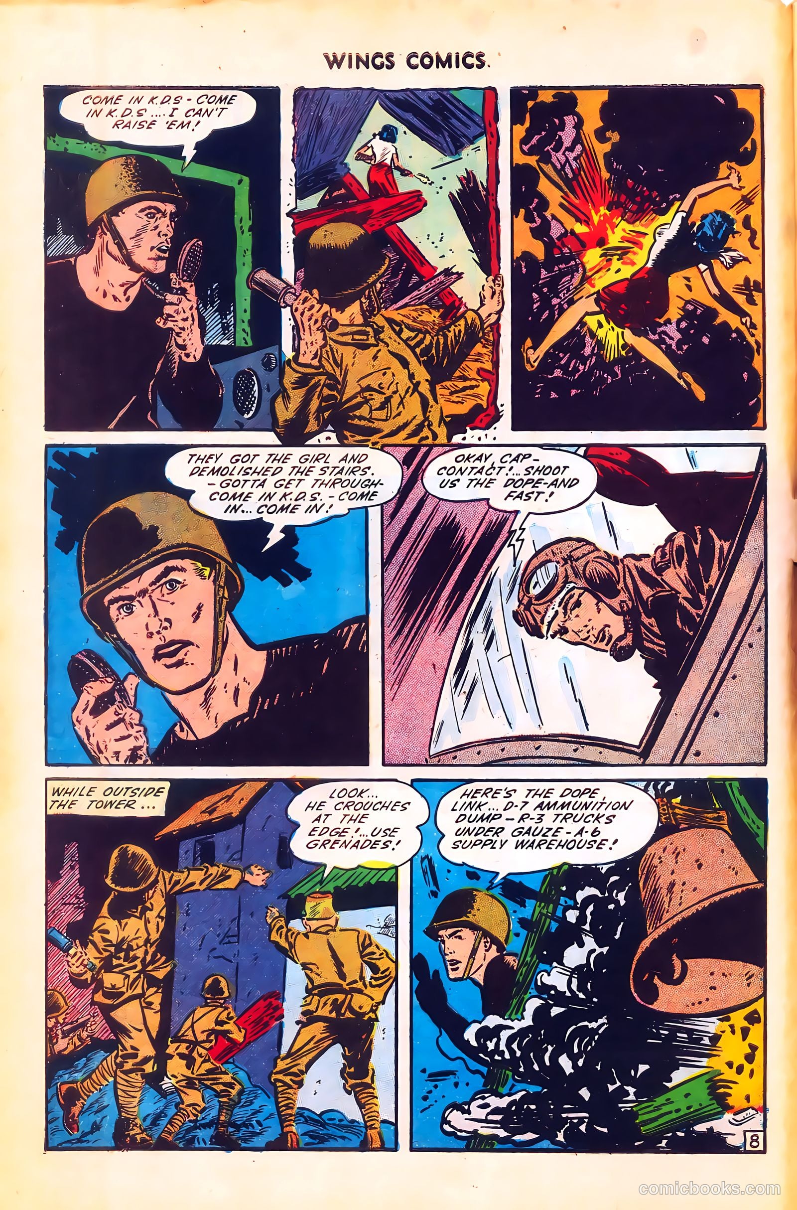 Wings Comics #51 — page 10 of 52