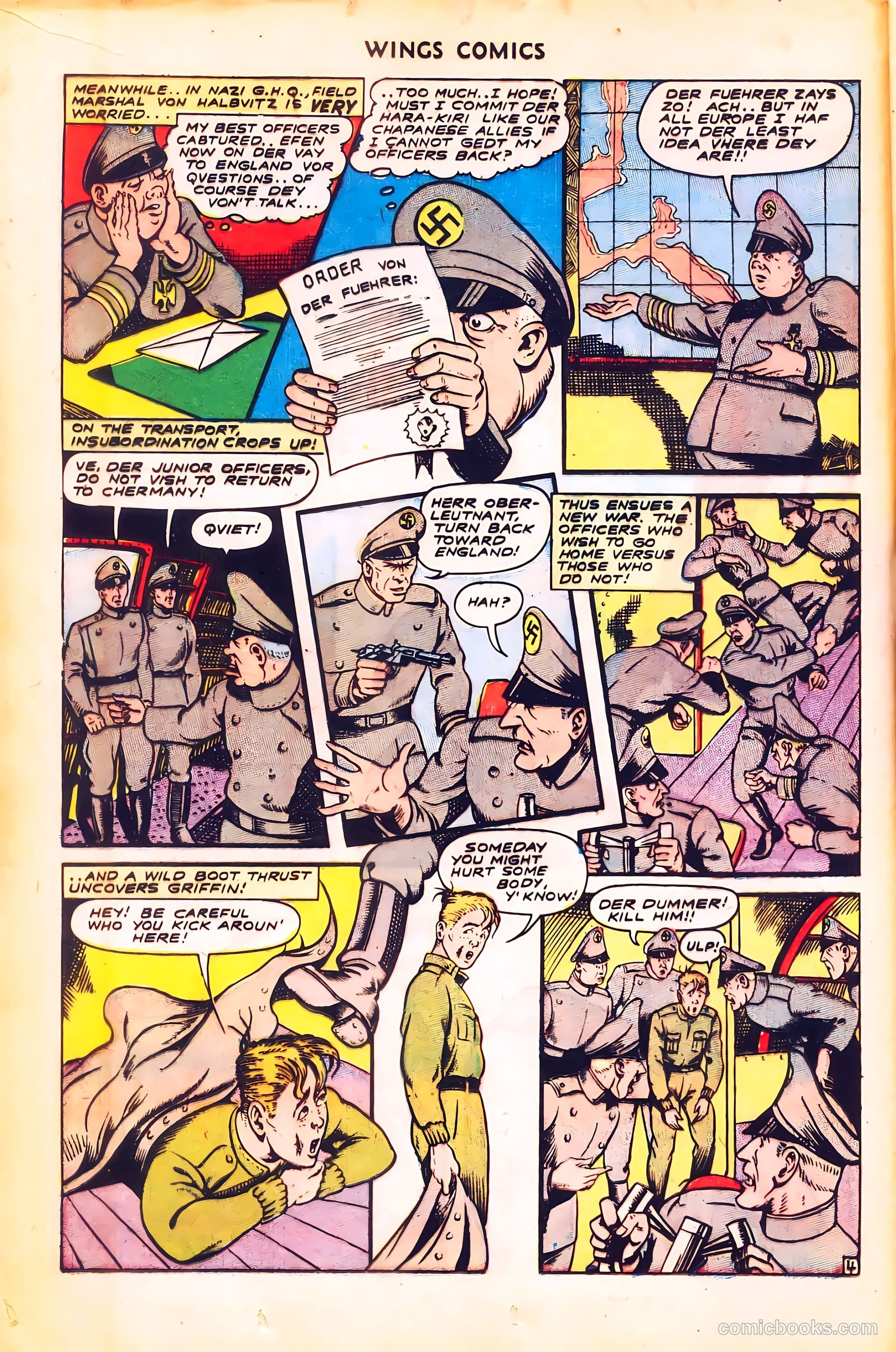 Wings Comics #51 — page 16 of 52