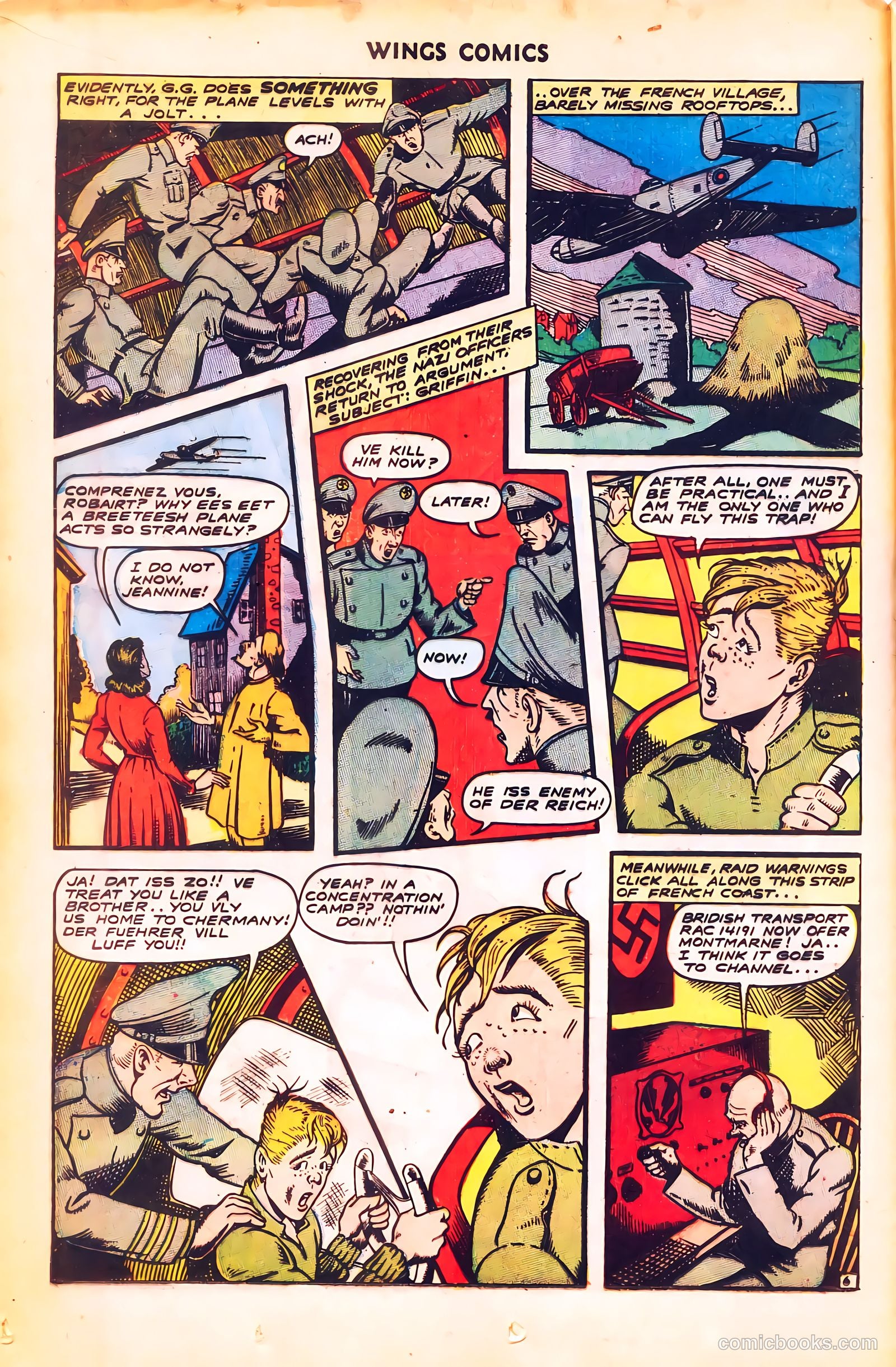 Wings Comics #51 — page 18 of 52