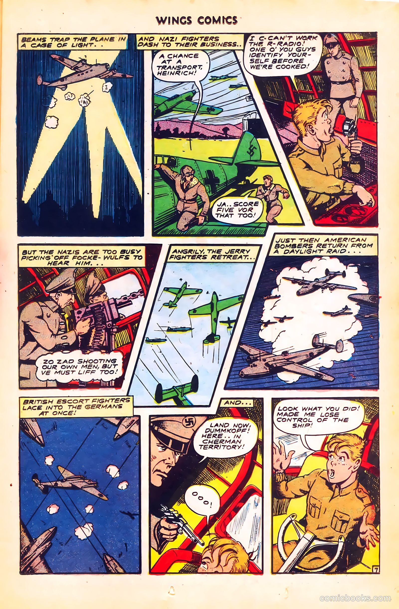 Wings Comics #51 — page 19 of 52