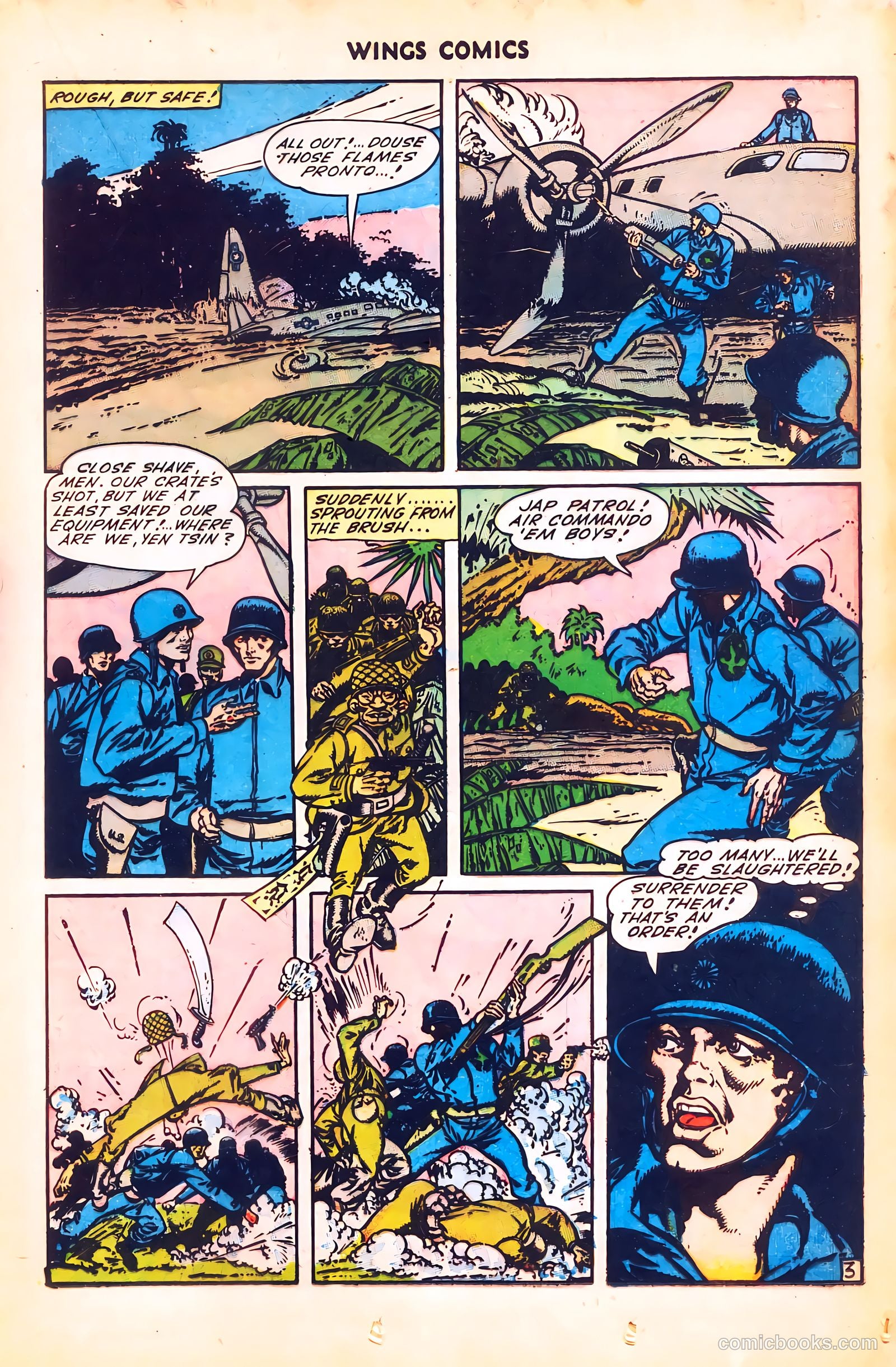 Wings Comics #51 — page 23 of 52