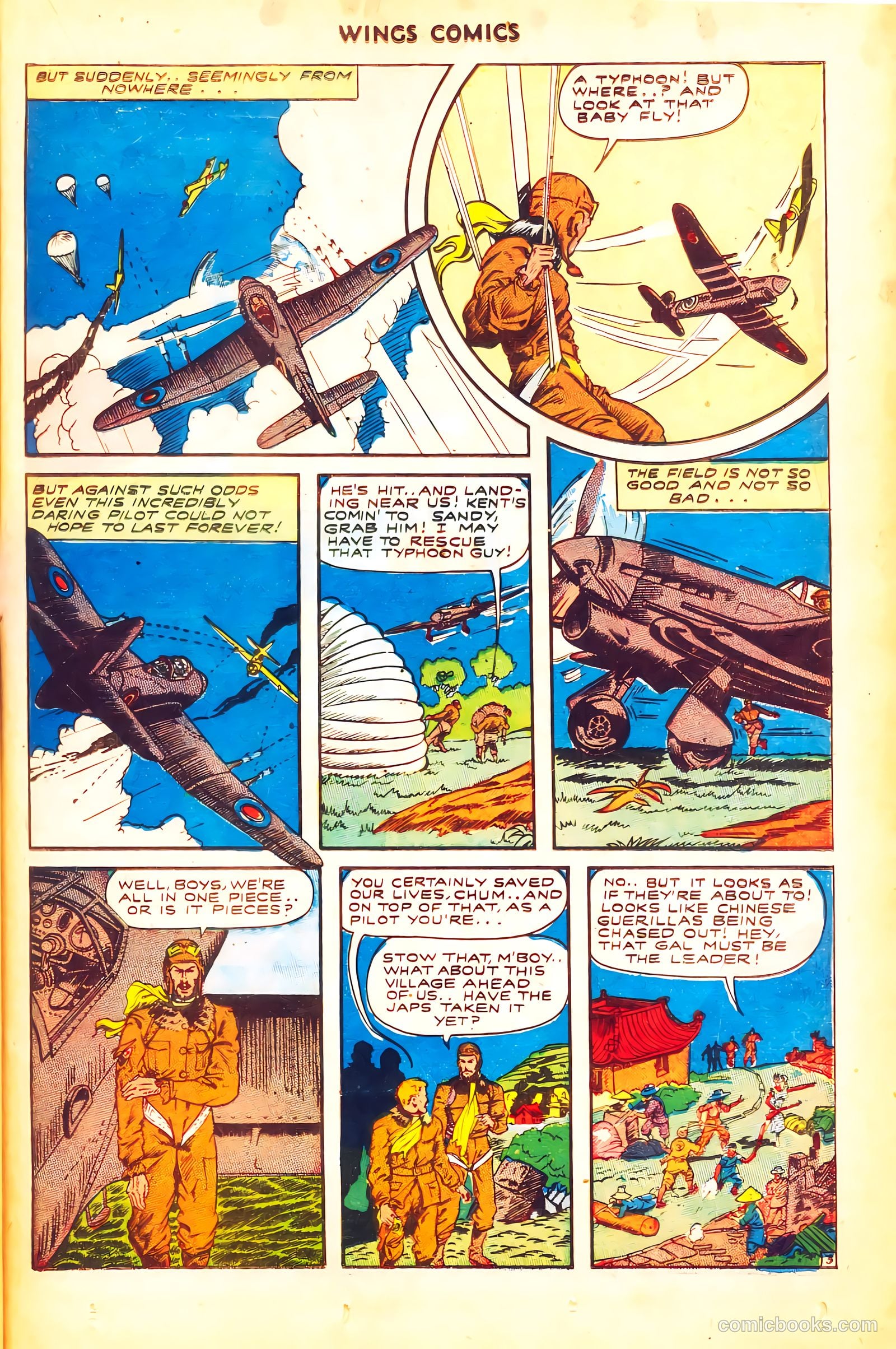 Wings Comics #51 — page 31 of 52