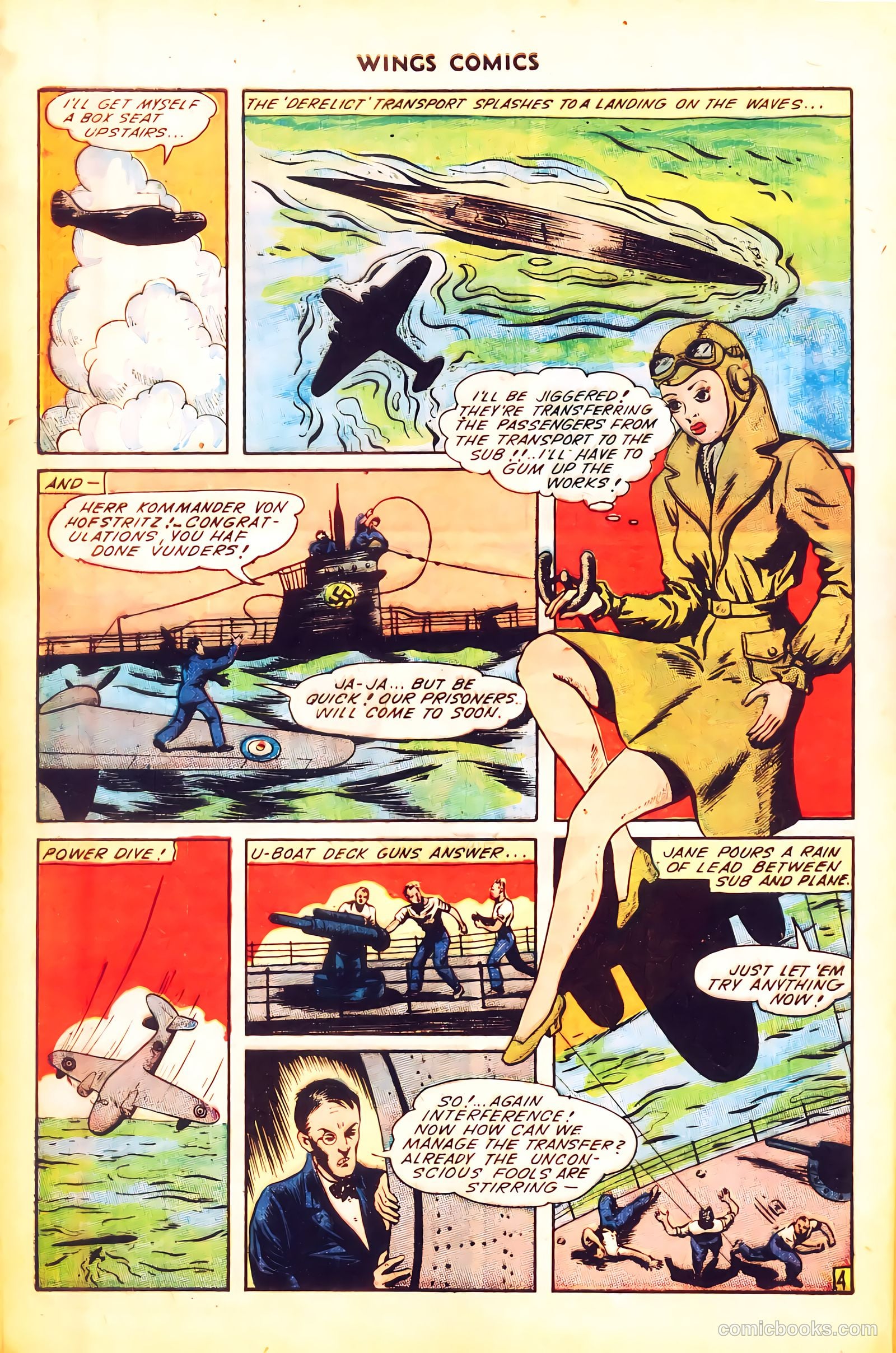 Wings Comics #51 — page 40 of 52