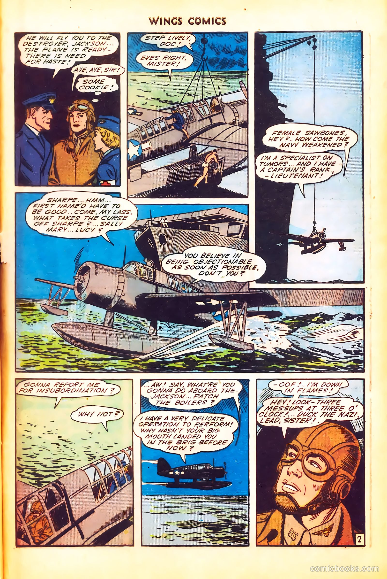 Wings Comics #51 — page 45 of 52