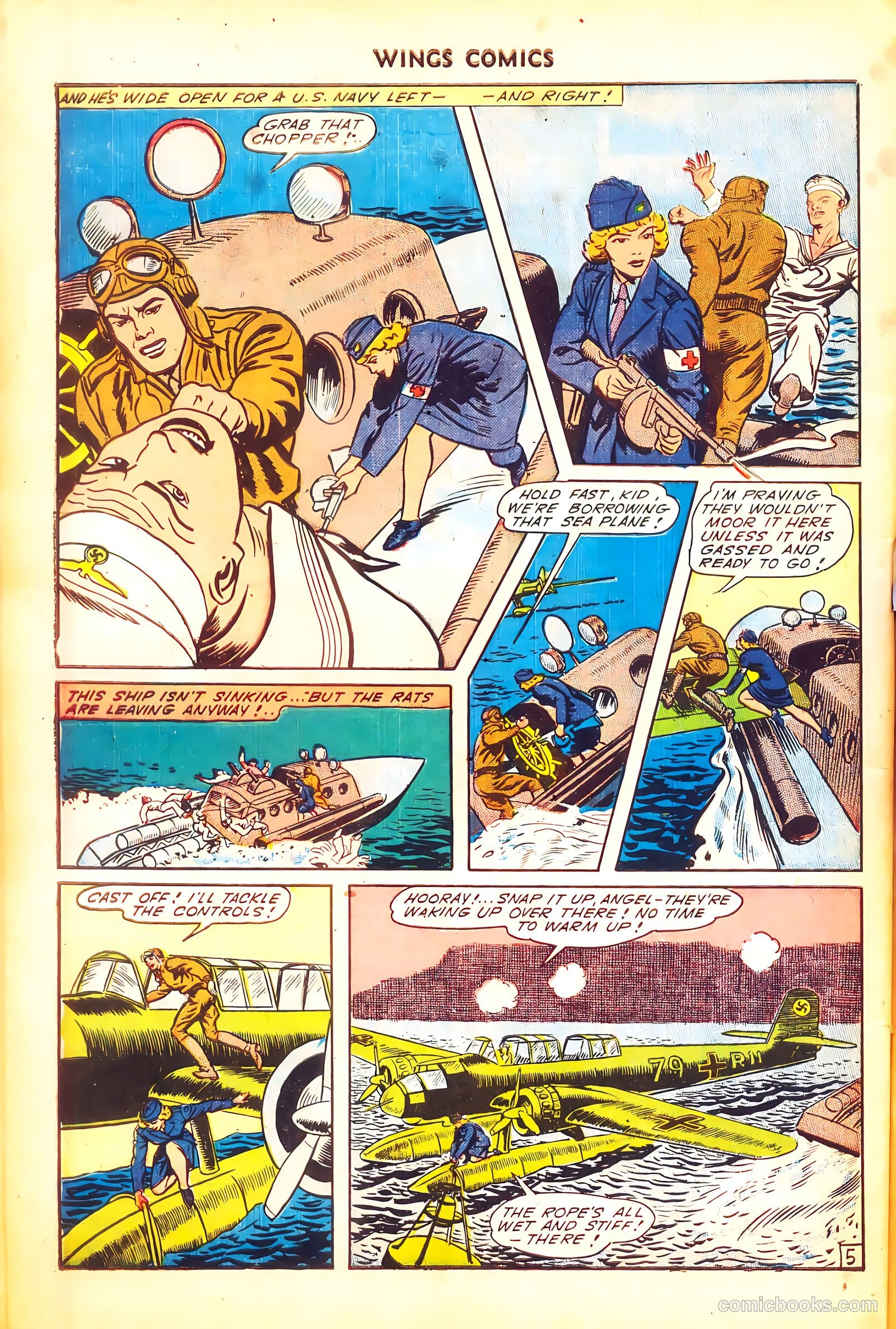 Wings Comics #51 — page 48 of 52