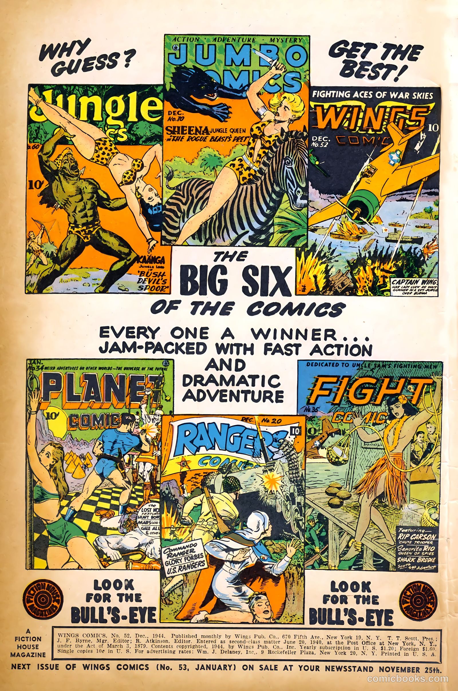 Wings Comics #52 — page 2 of 52