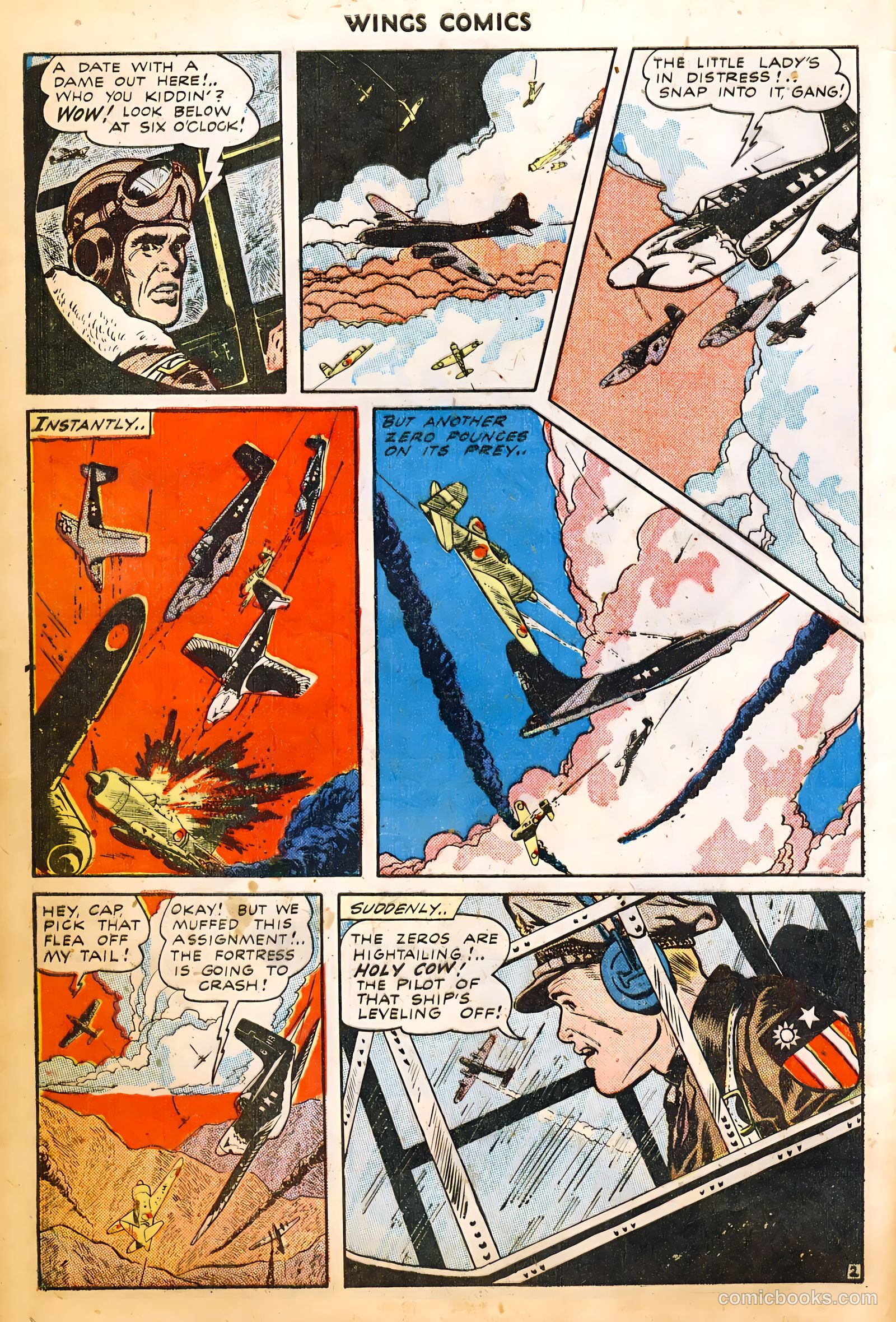 Wings Comics #52 — page 4 of 52