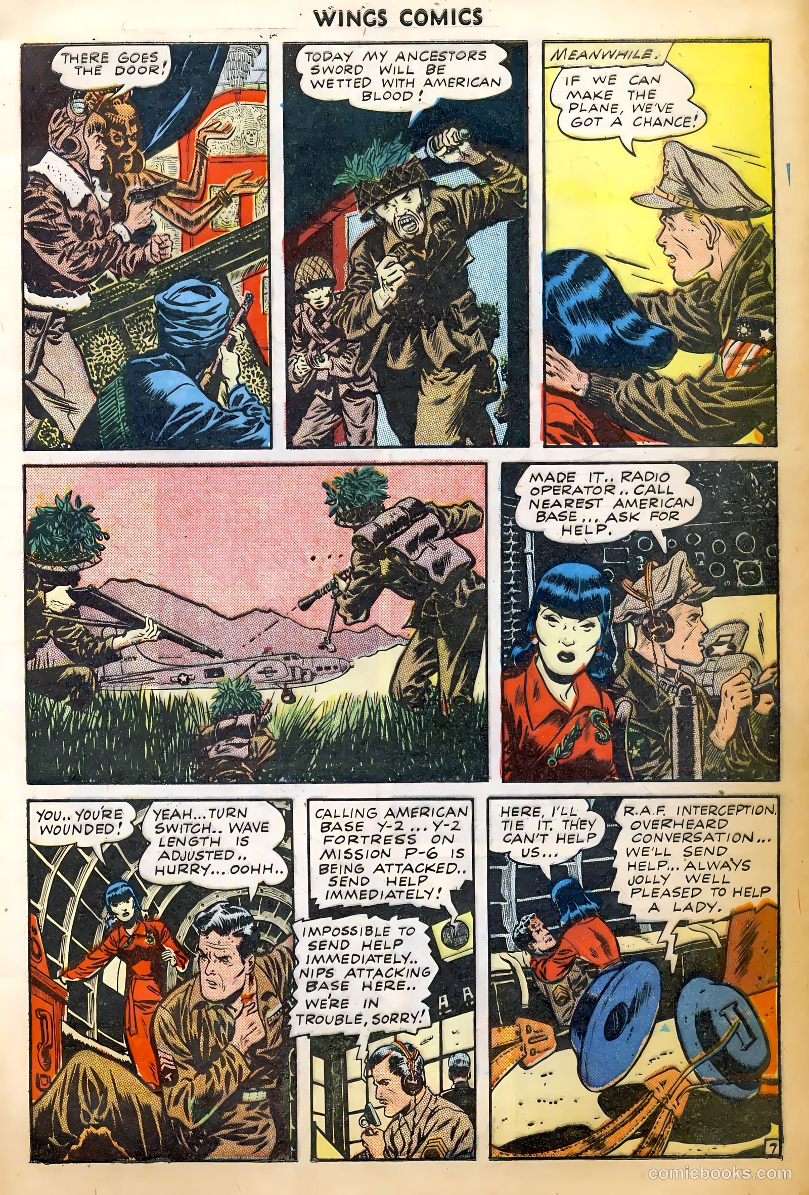 Wings Comics #52 — page 9 of 52
