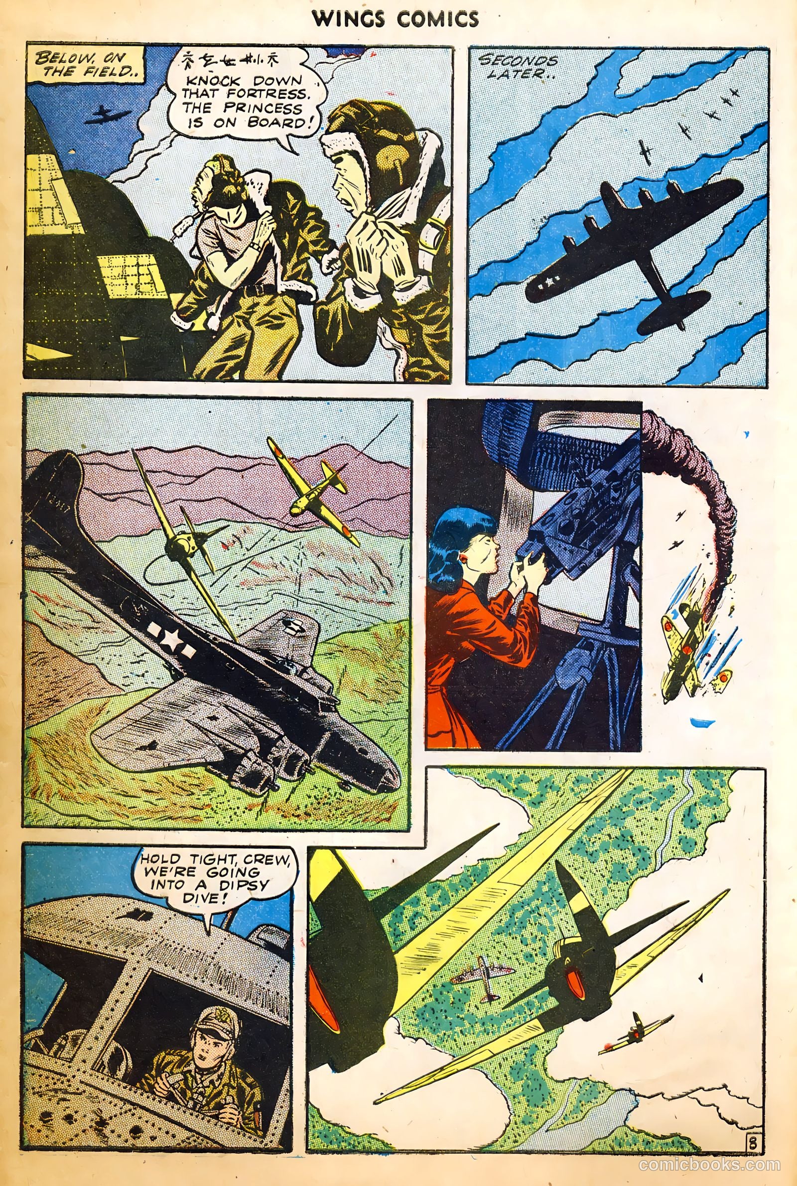 Wings Comics #52 — page 10 of 52