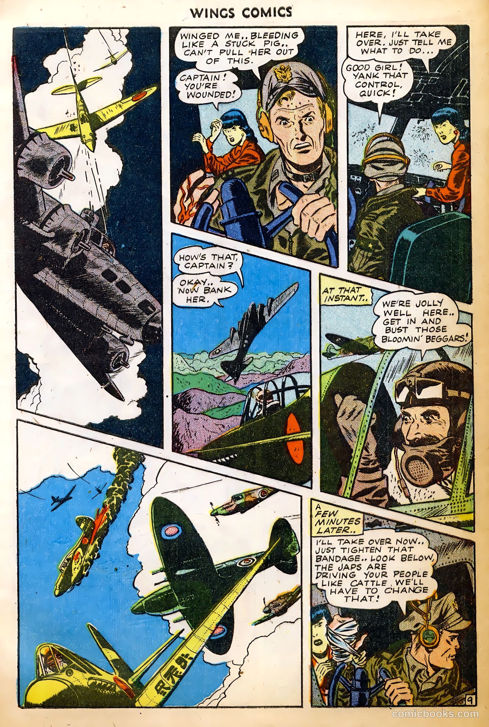 Wings Comics #52 — page 11 of 52