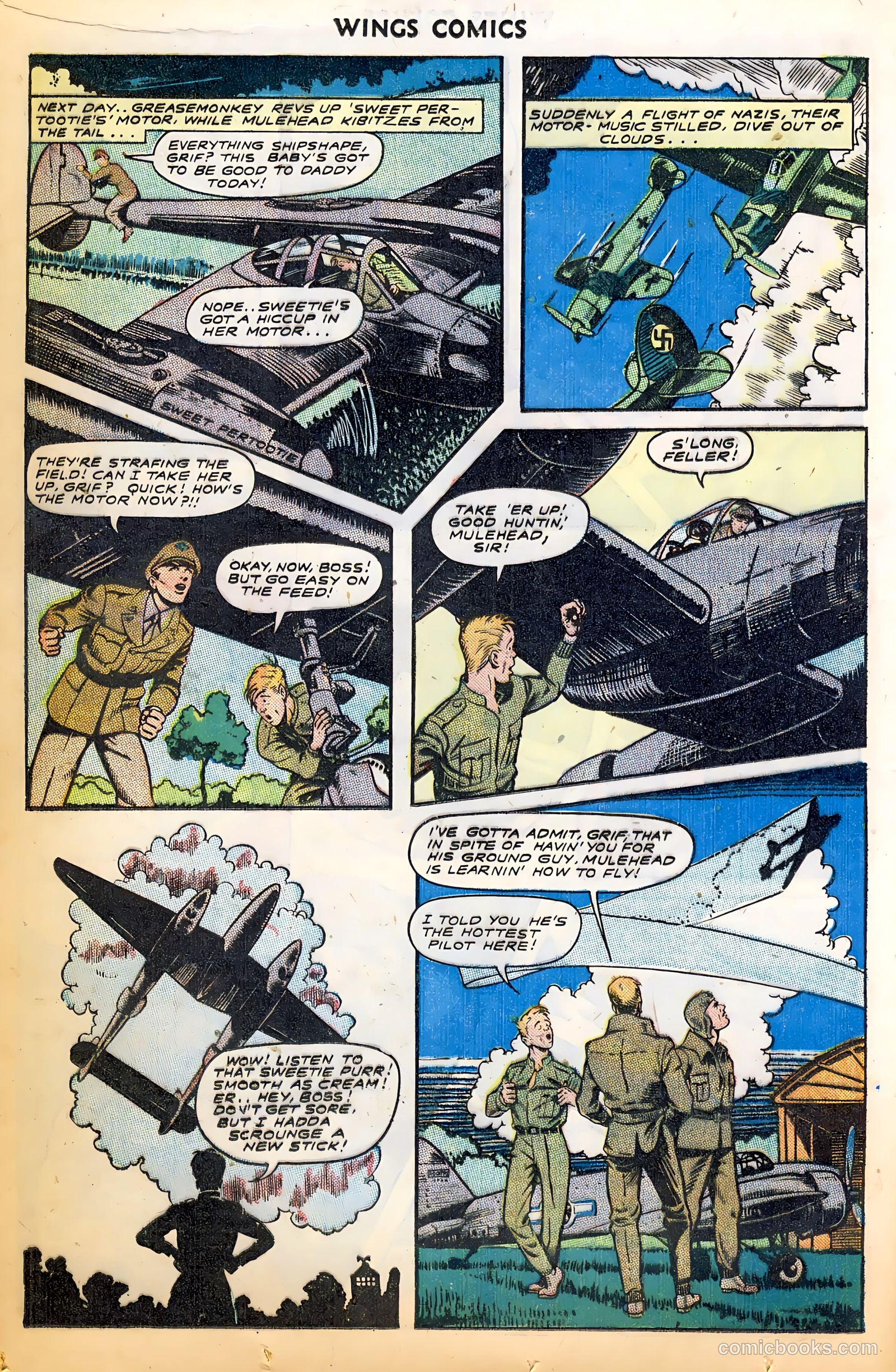 Wings Comics #52 — page 16 of 52