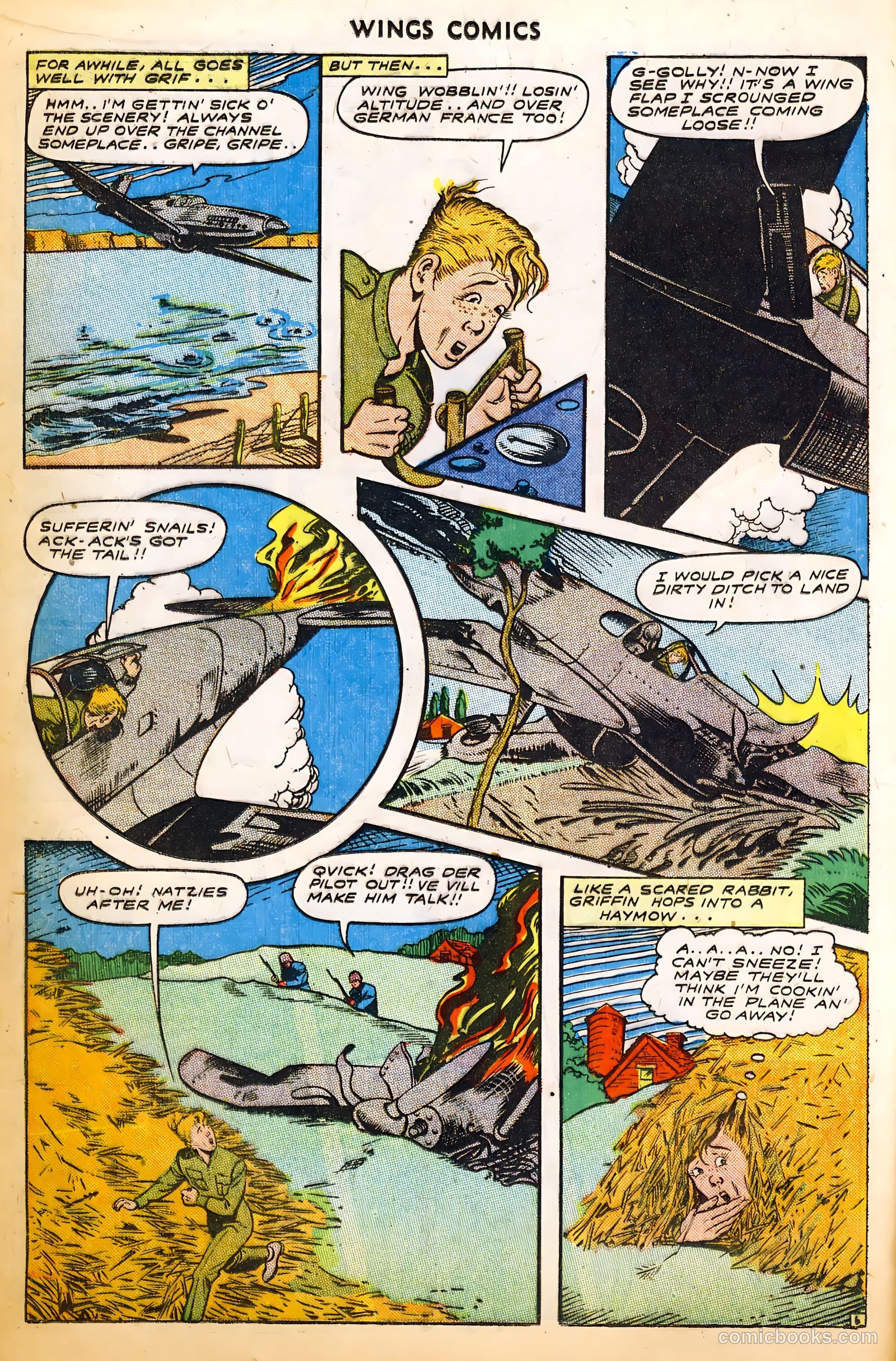 Wings Comics #52 — page 18 of 52