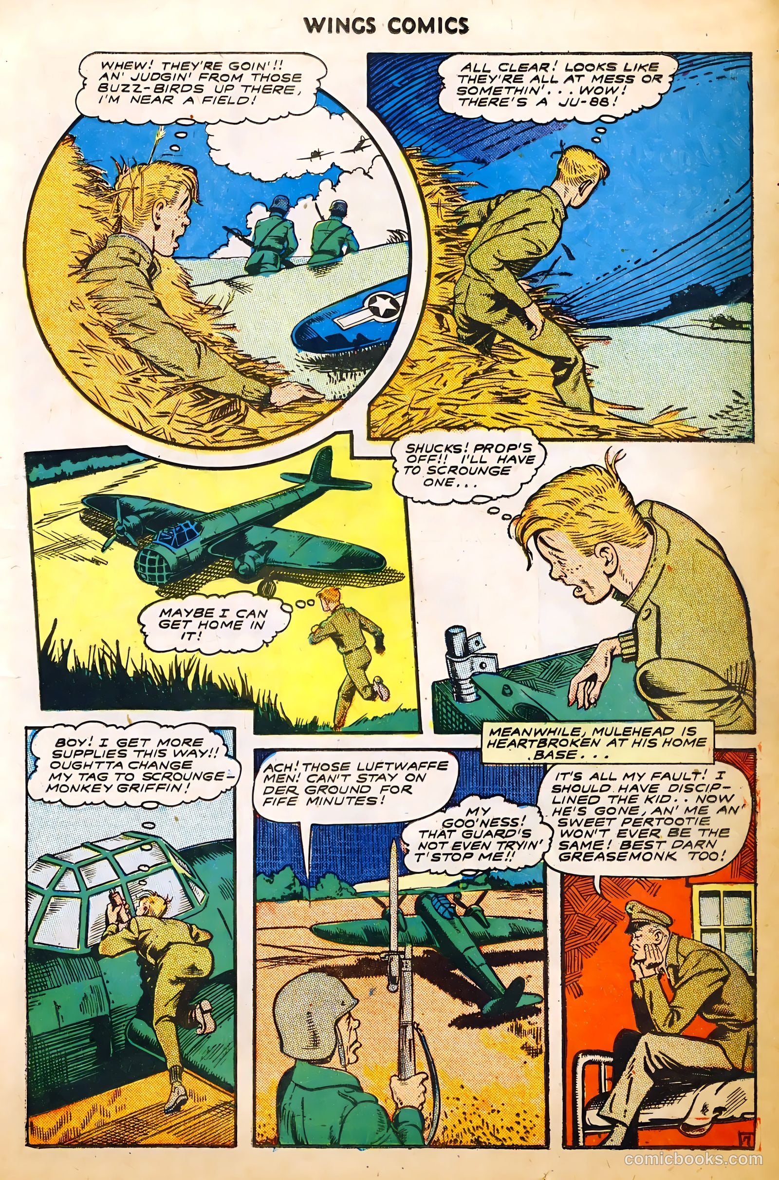 Wings Comics #52 — page 19 of 52