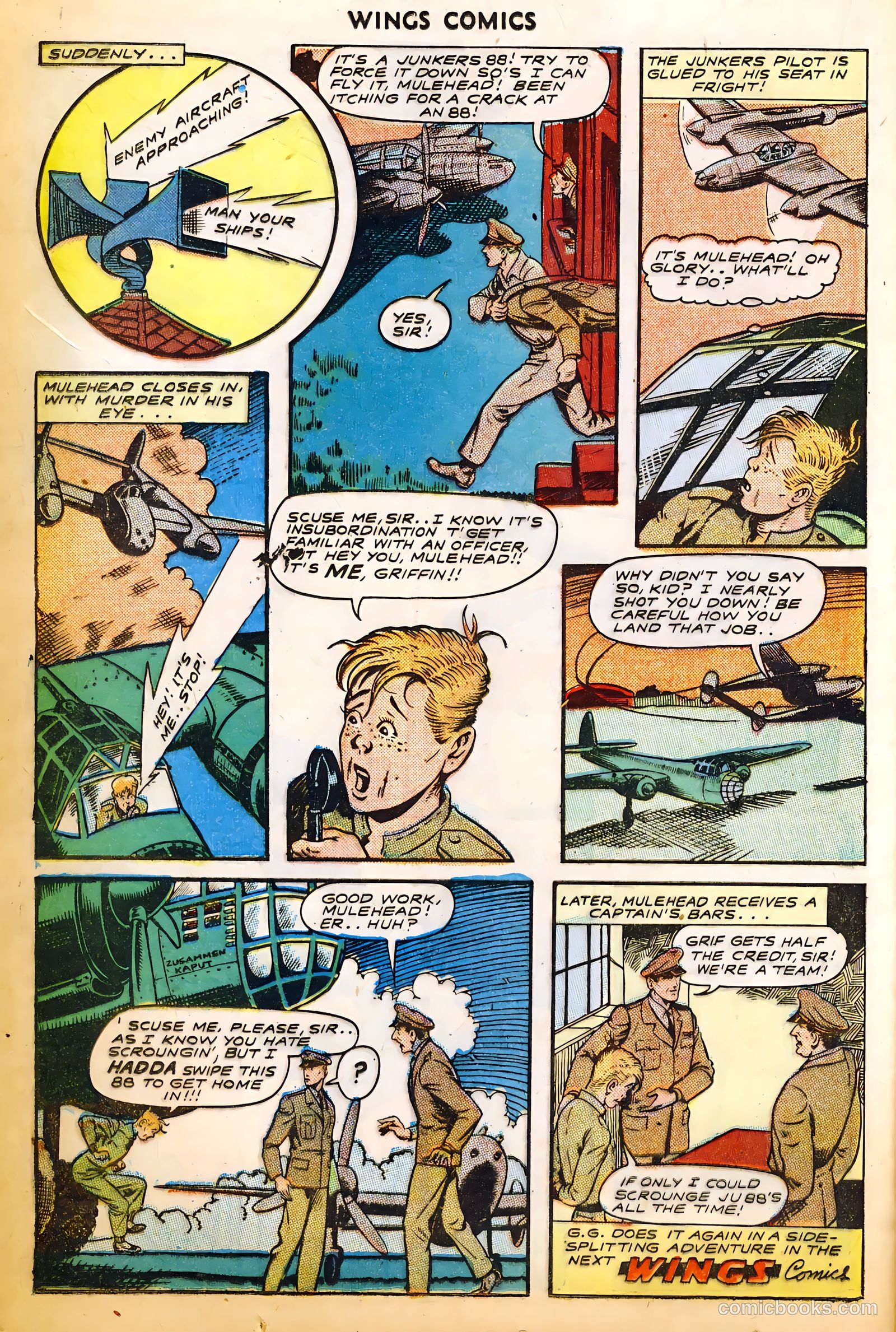 Wings Comics #52 — page 20 of 52
