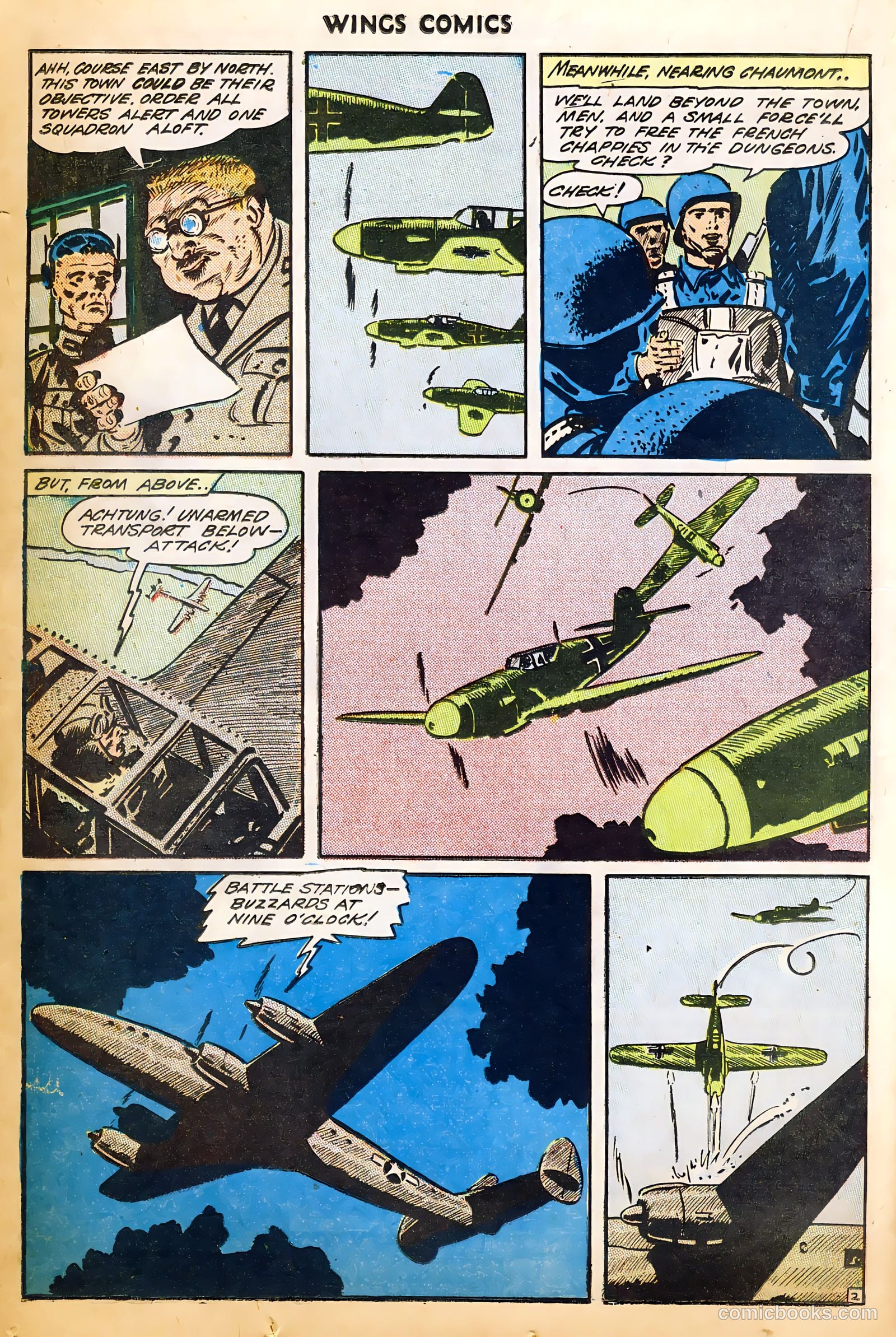 Wings Comics #52 — page 22 of 52
