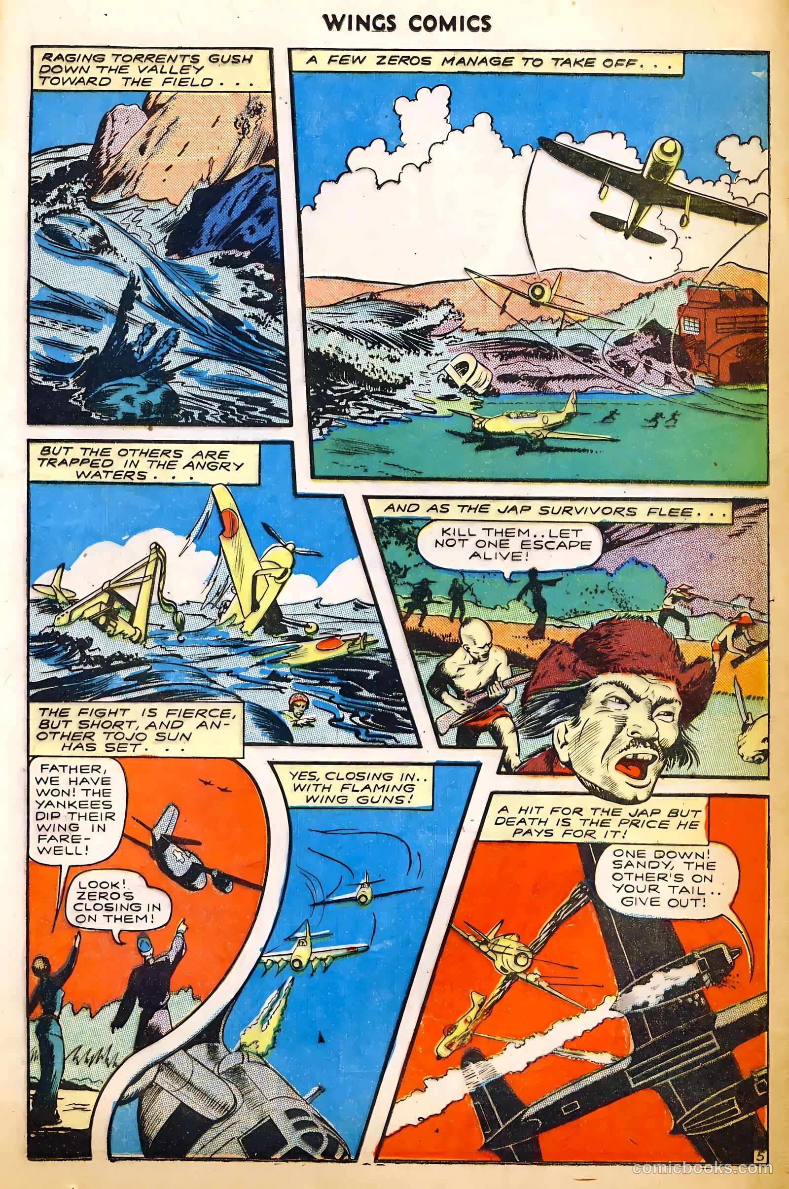 Wings Comics #52 — page 33 of 52