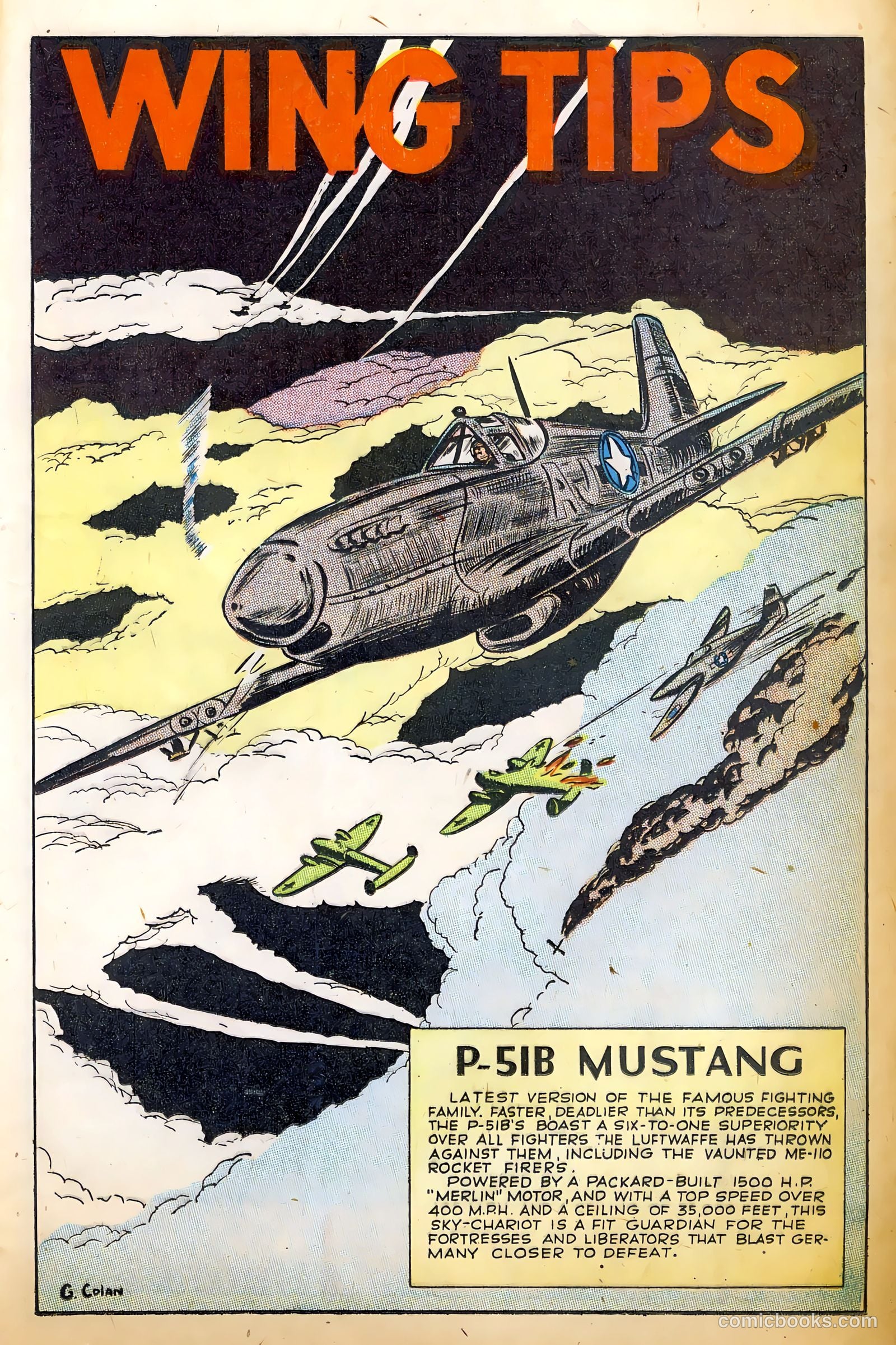 Wings Comics #52 — page 35 of 52