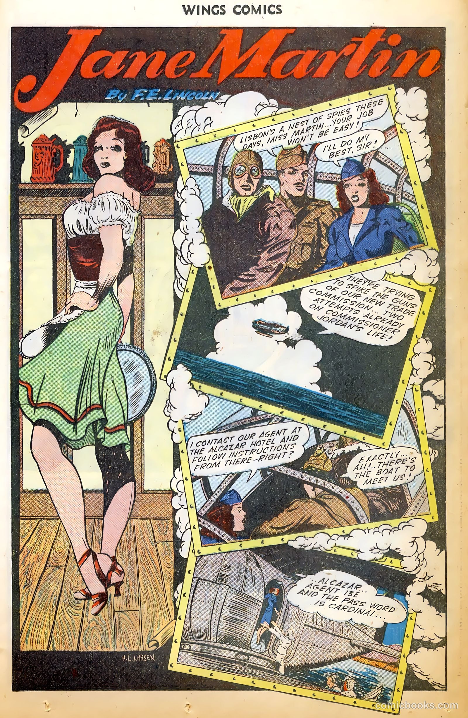 Wings Comics #52 — page 37 of 52