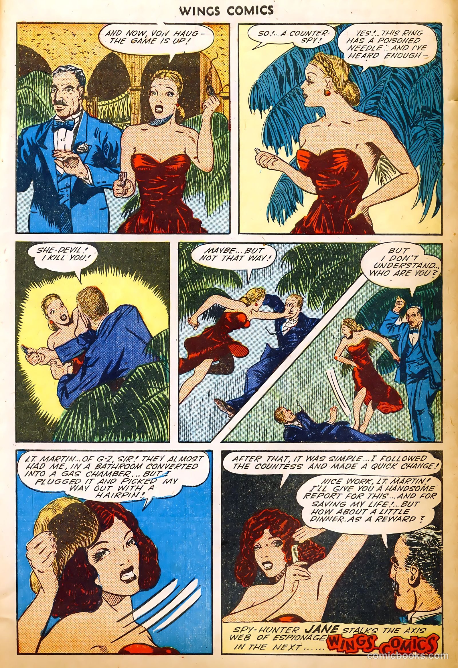 Wings Comics #52 — page 41 of 52