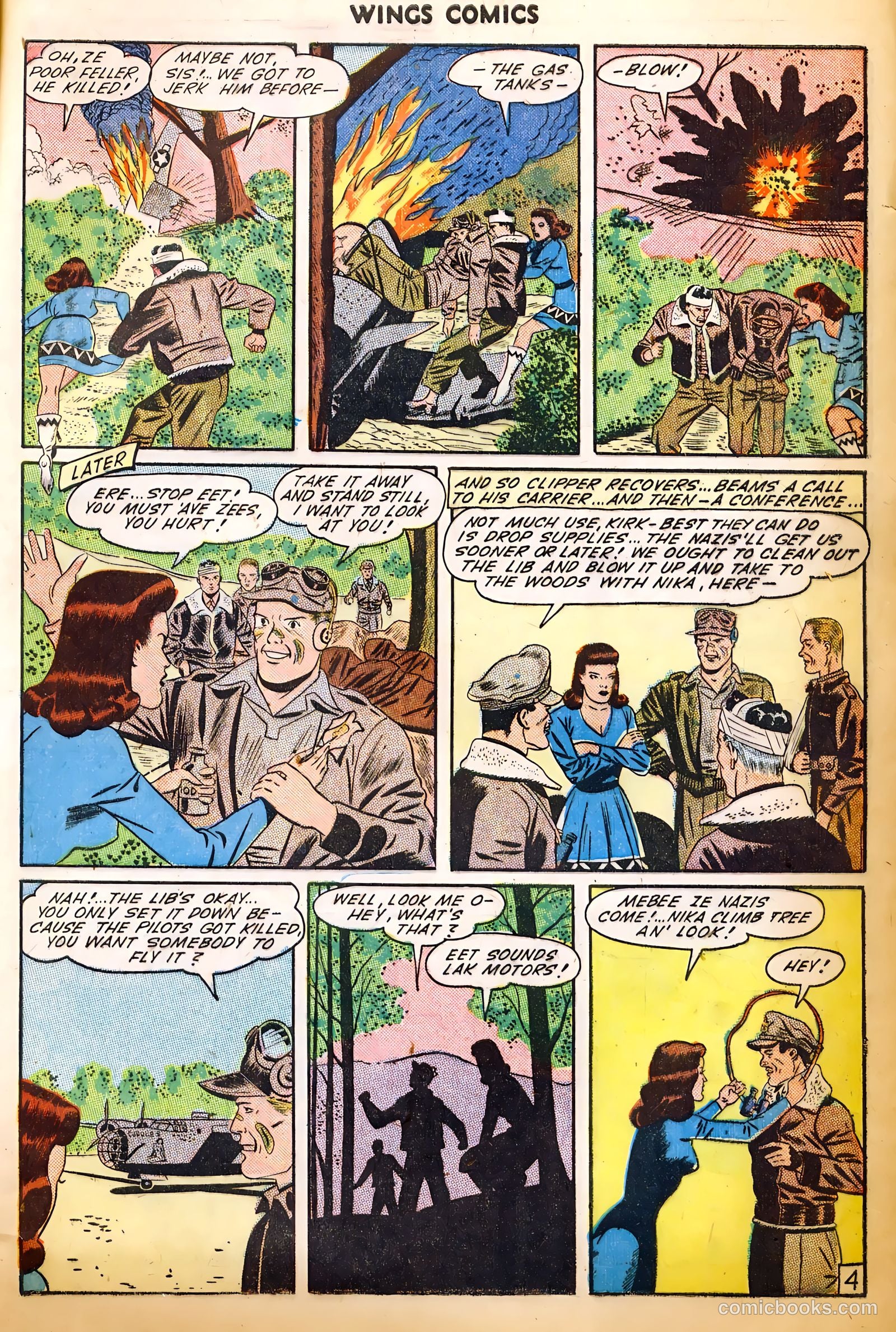 Wings Comics #52 — page 47 of 52