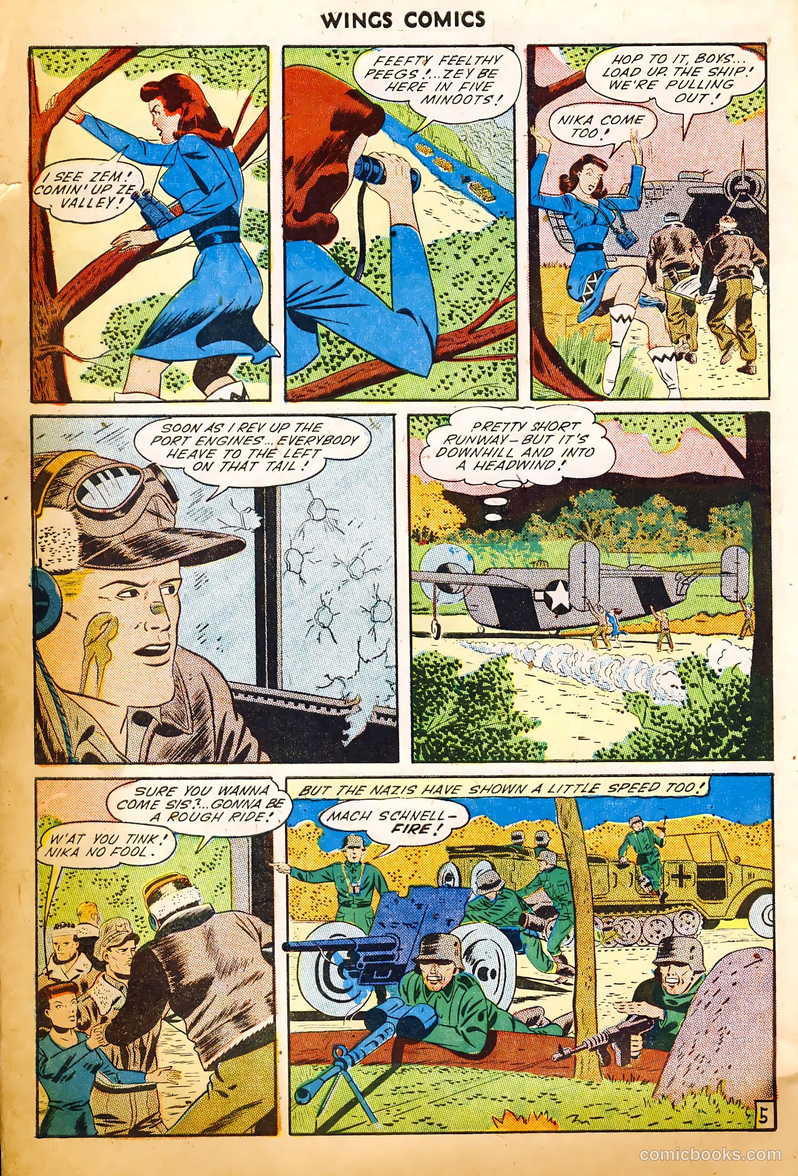 Wings Comics #52 — page 48 of 52
