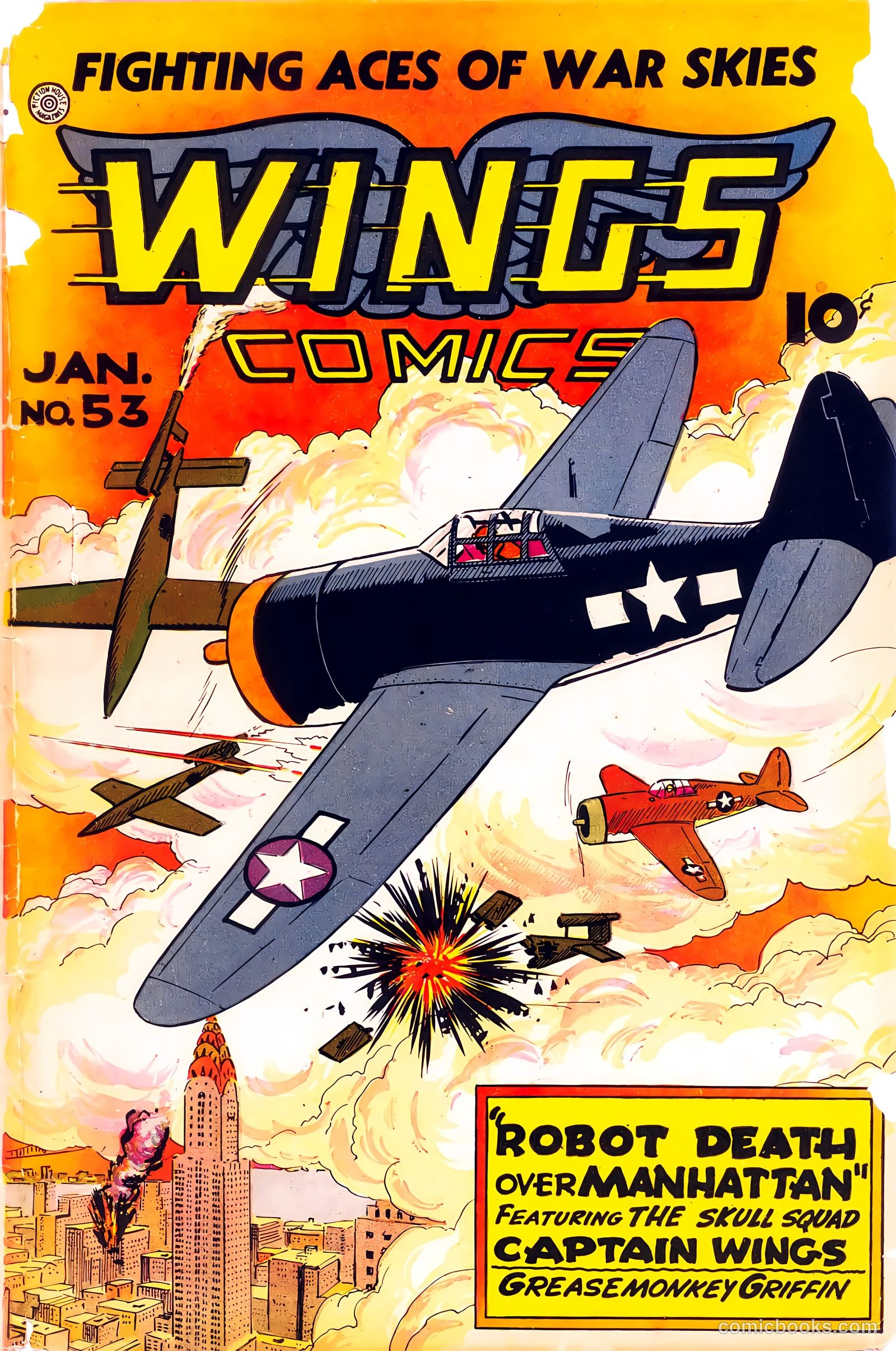 Wings Comics #53 — page 1 of 52