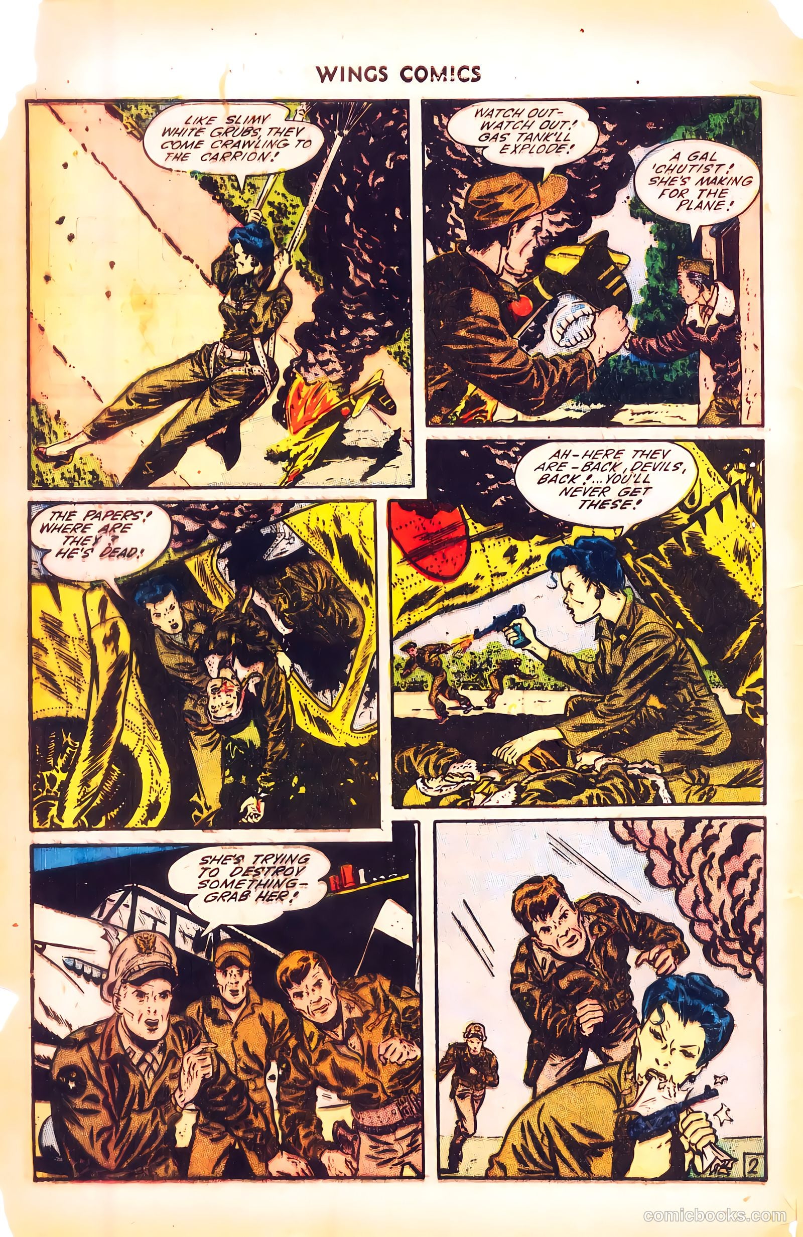 Wings Comics #53 — page 4 of 52